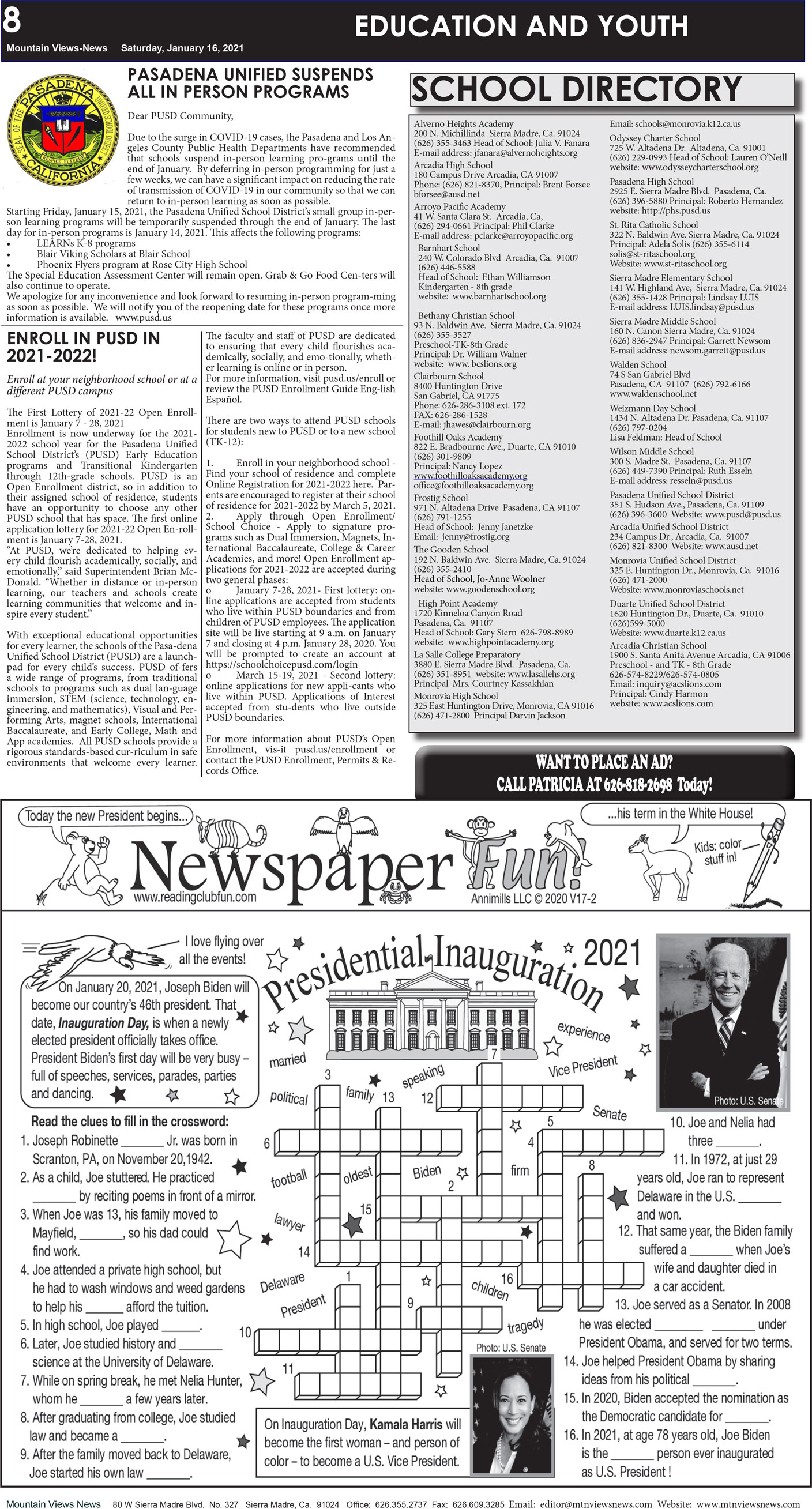 MVNews this week:  Page 8