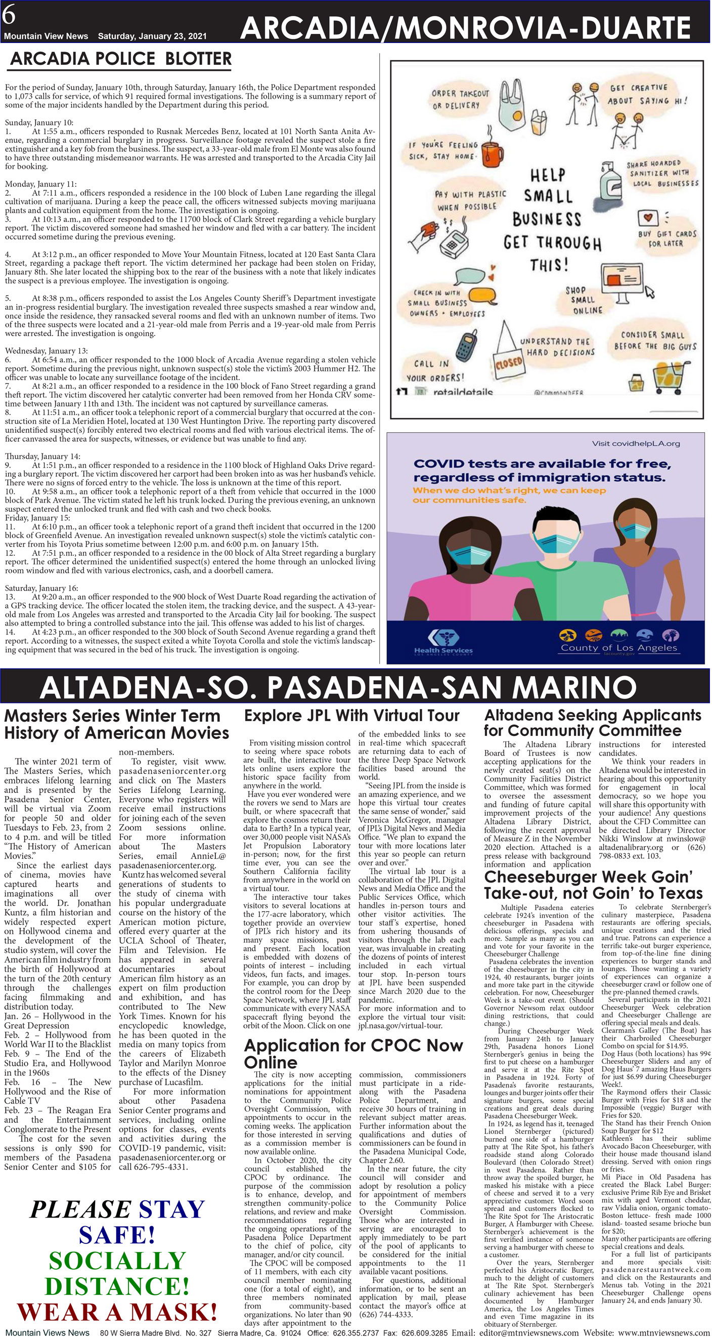 MVNews this week:  Page 6