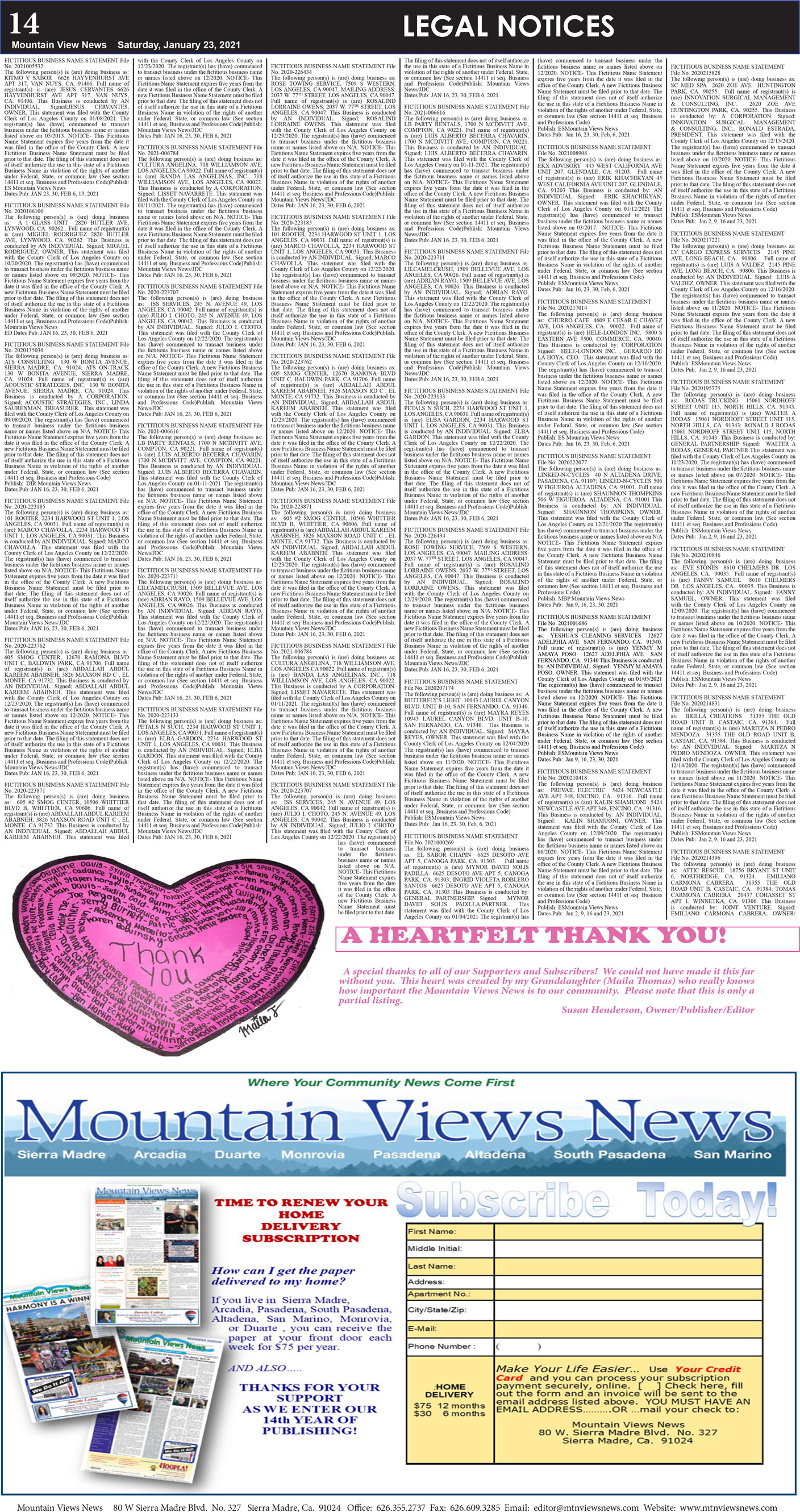 MVNews this week:  Page 14