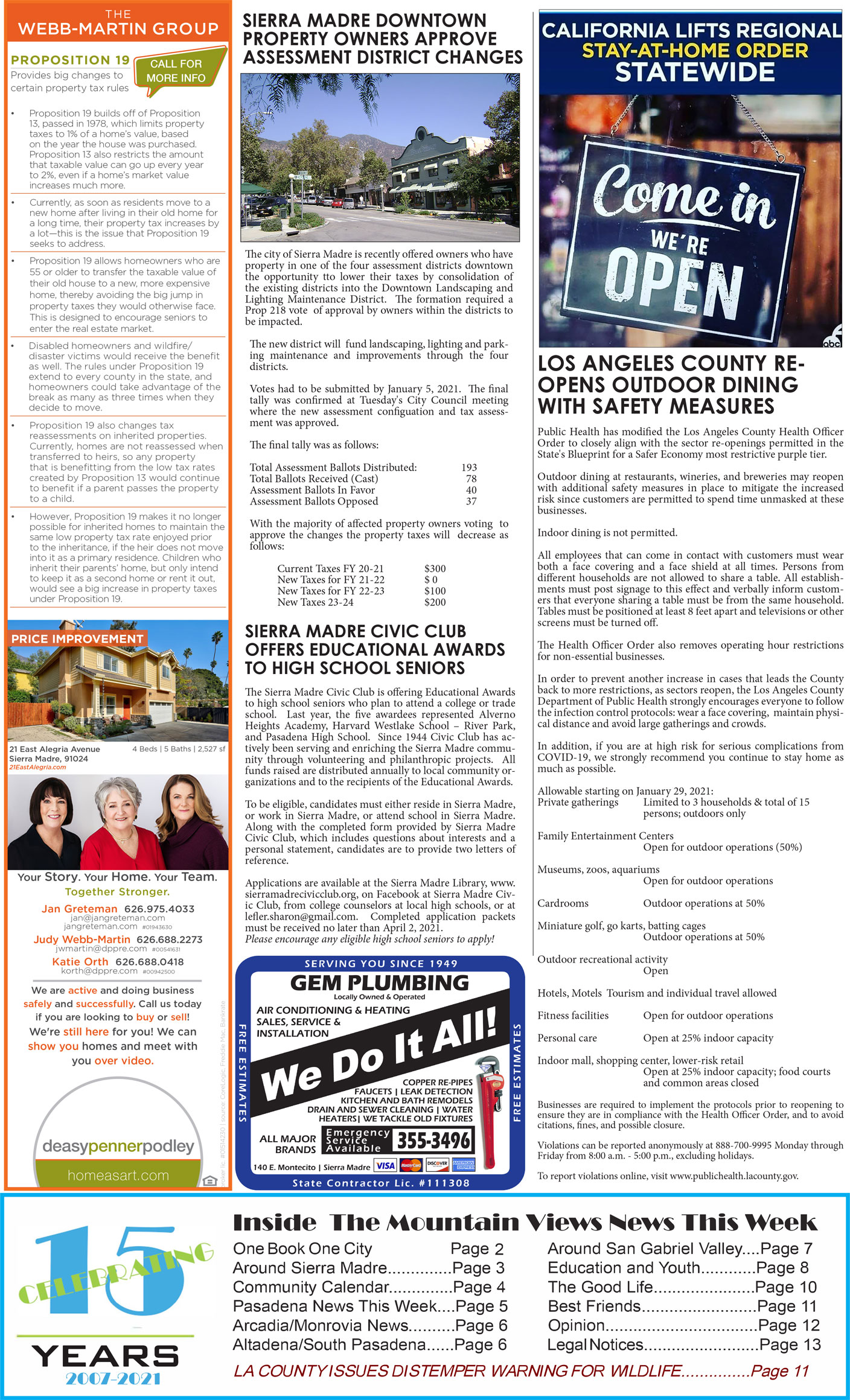 MVNews this week:  Page 1