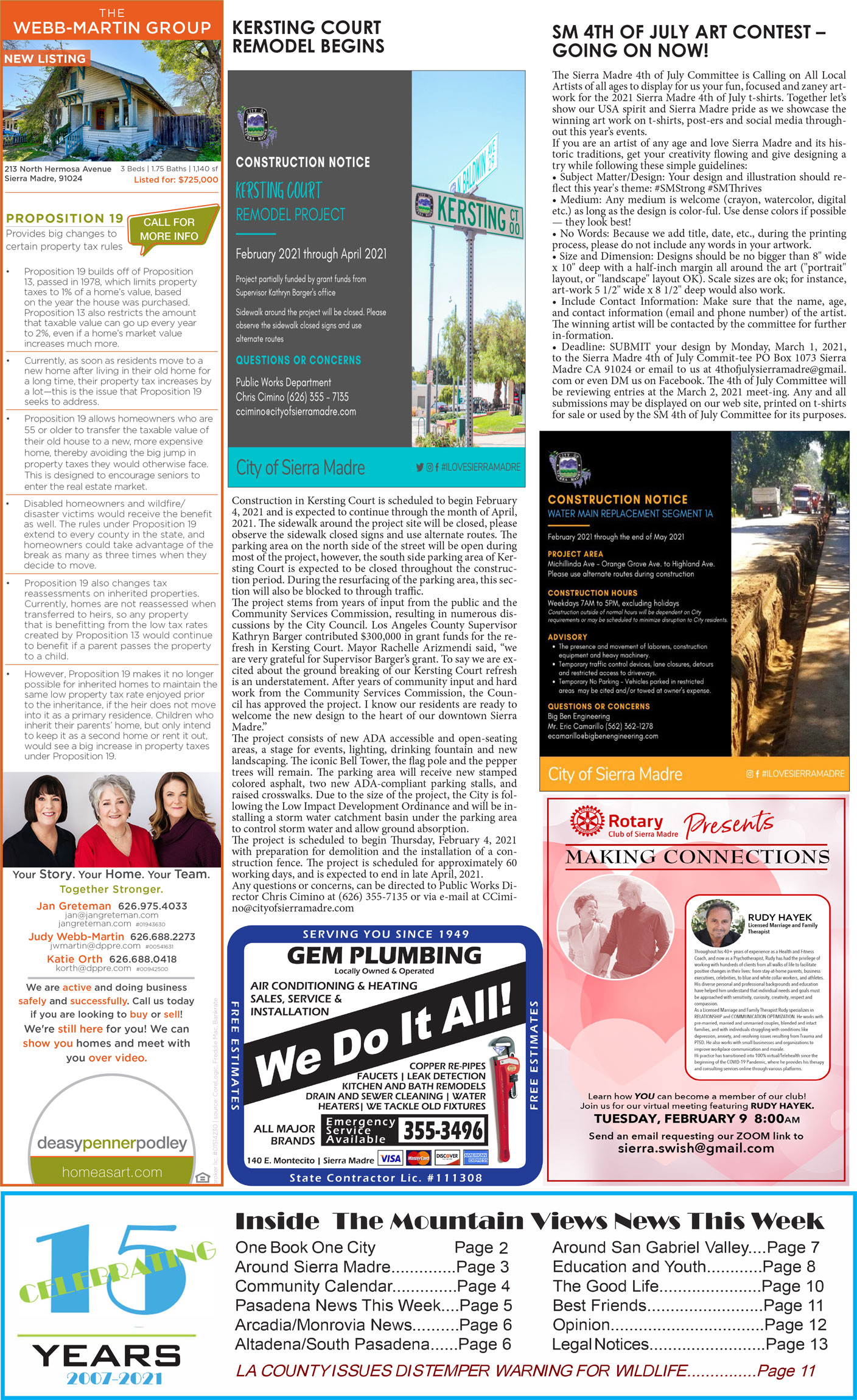 MVNews this week:  Page 1