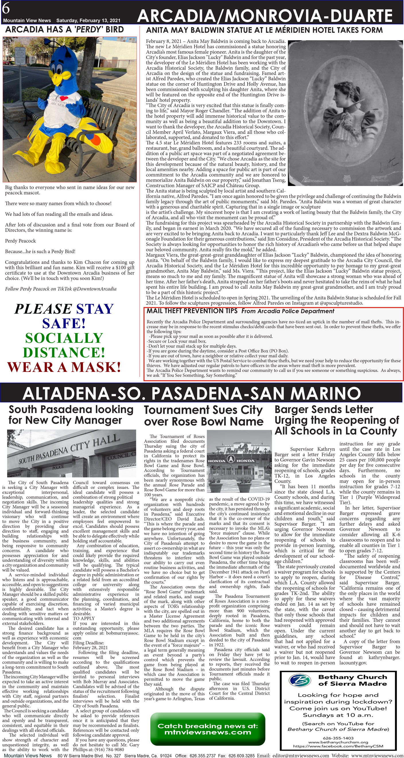 MVNews this week:  Page 6