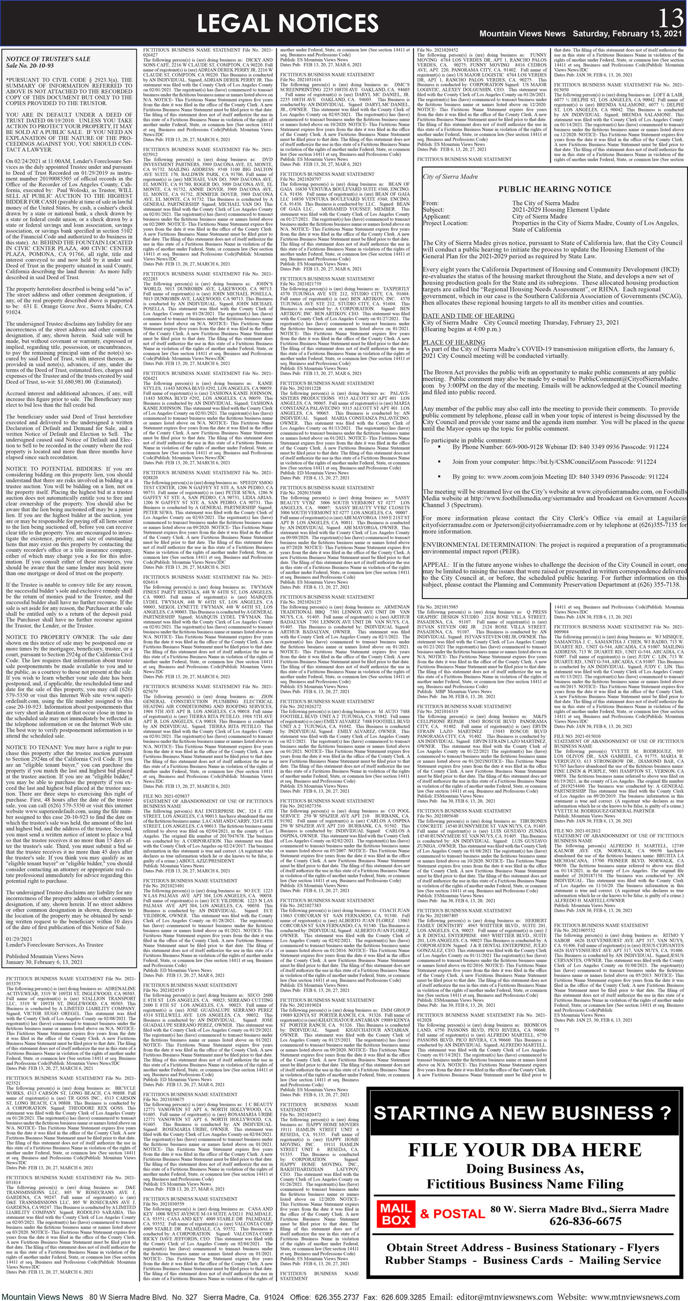 MVNews this week:  Page 13