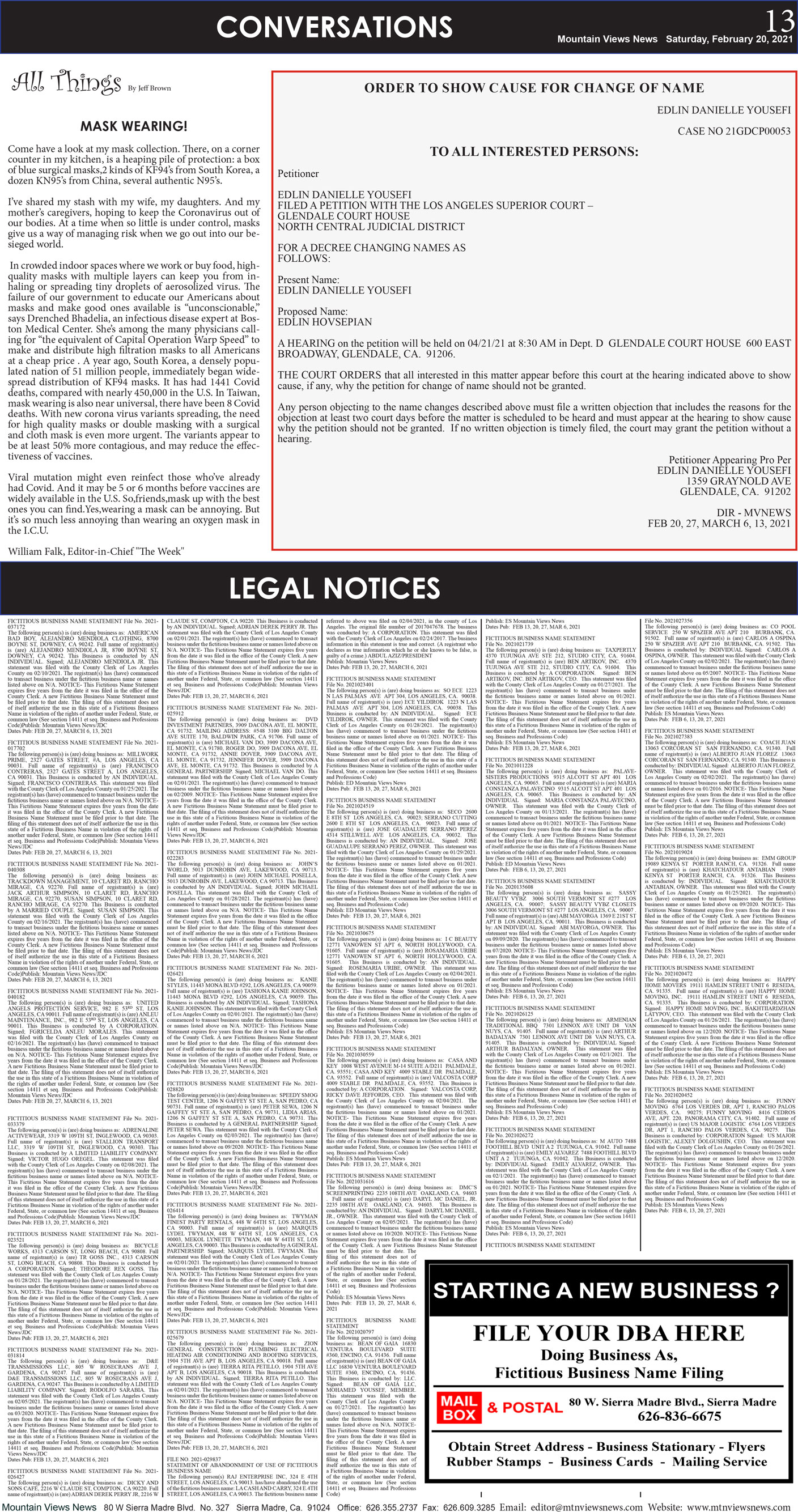 MVNews this week:  Page 13