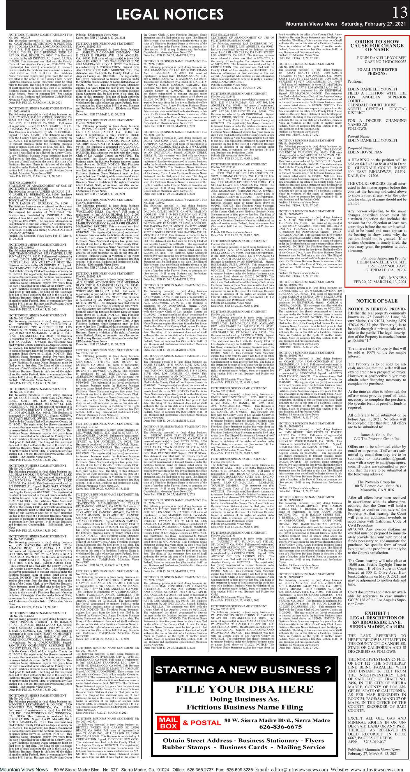 MVNews this week:  Page 13