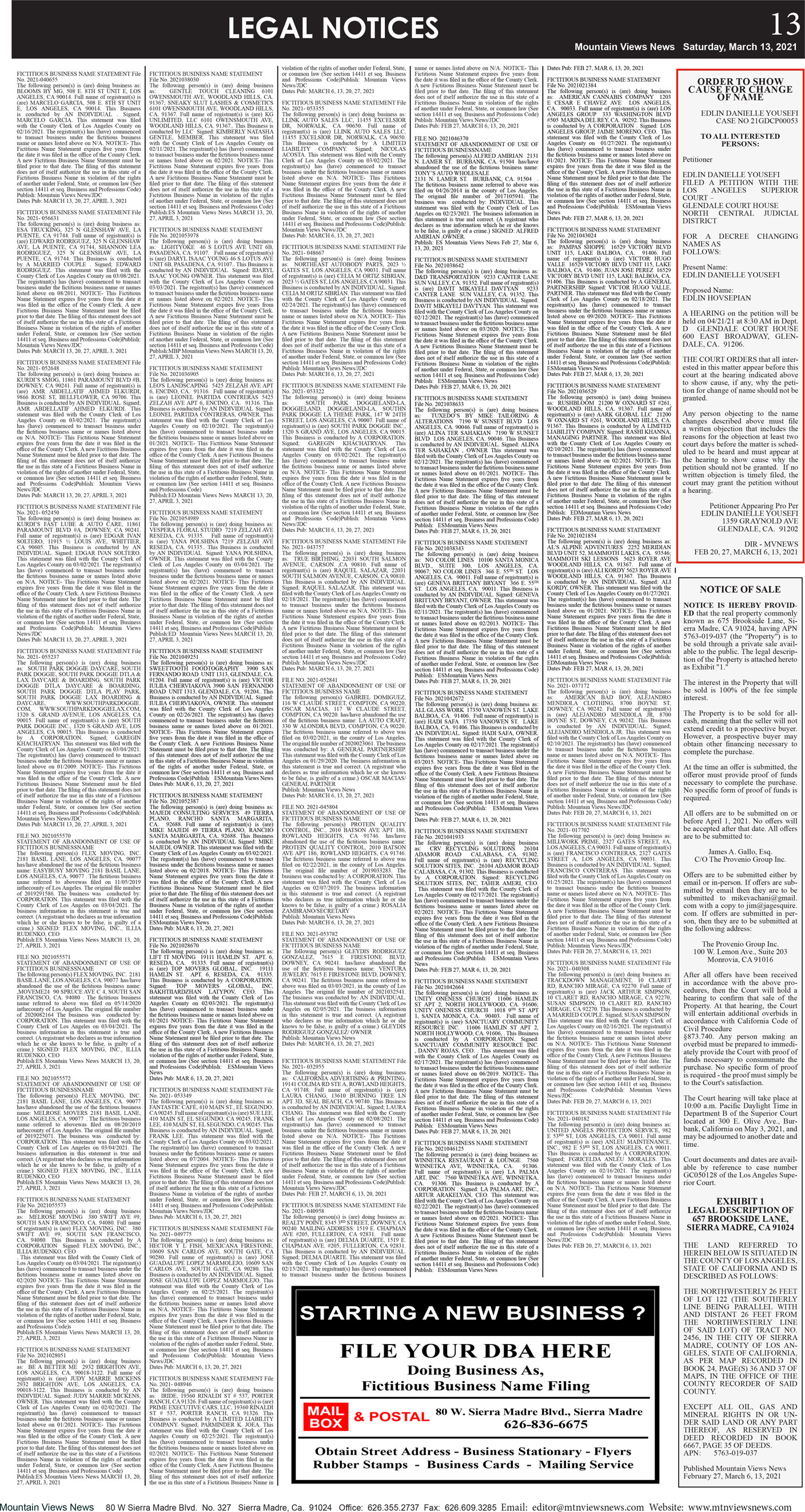 MVNews this week:  Page 13