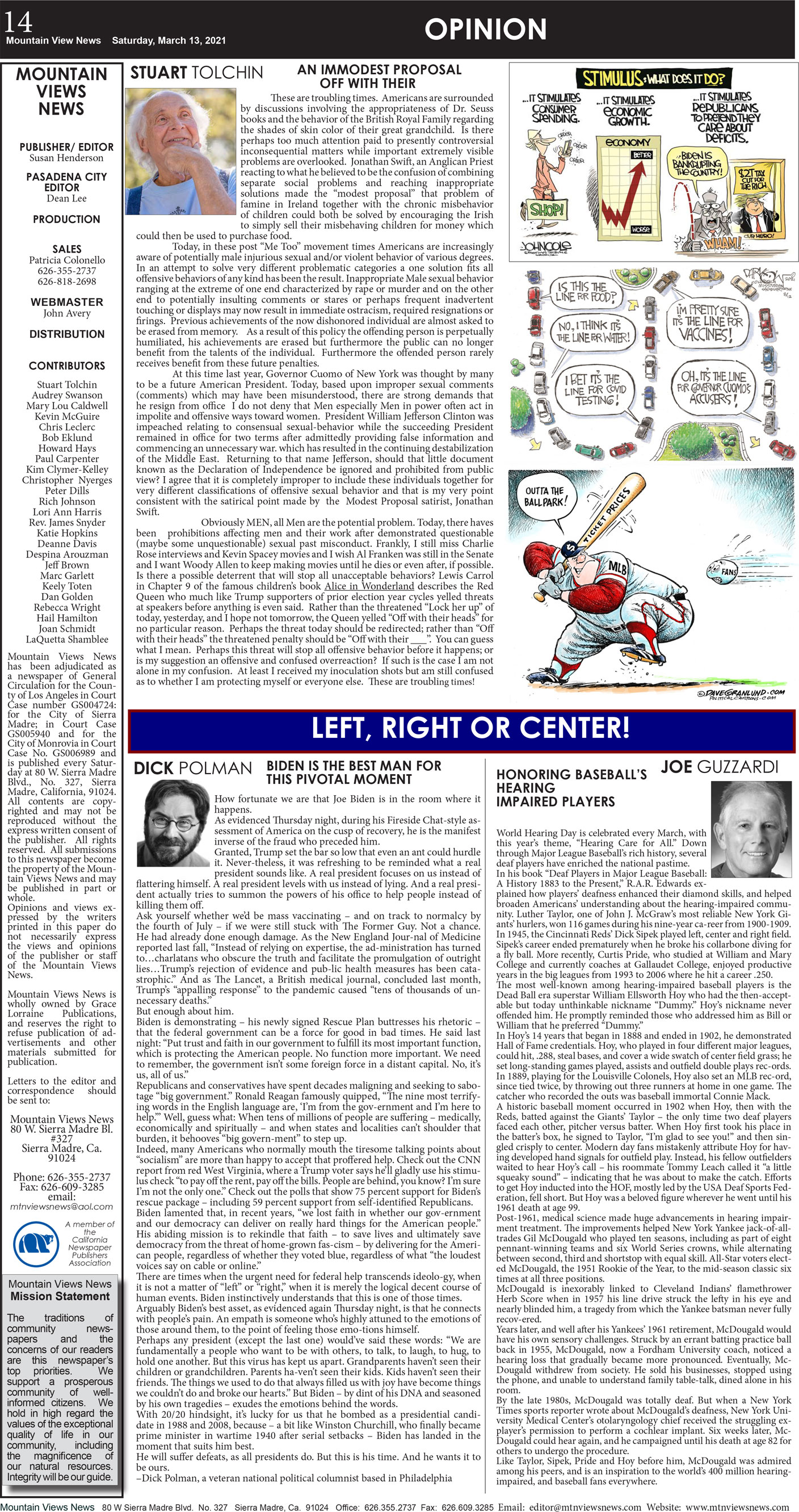 MVNews this week:  Page 14