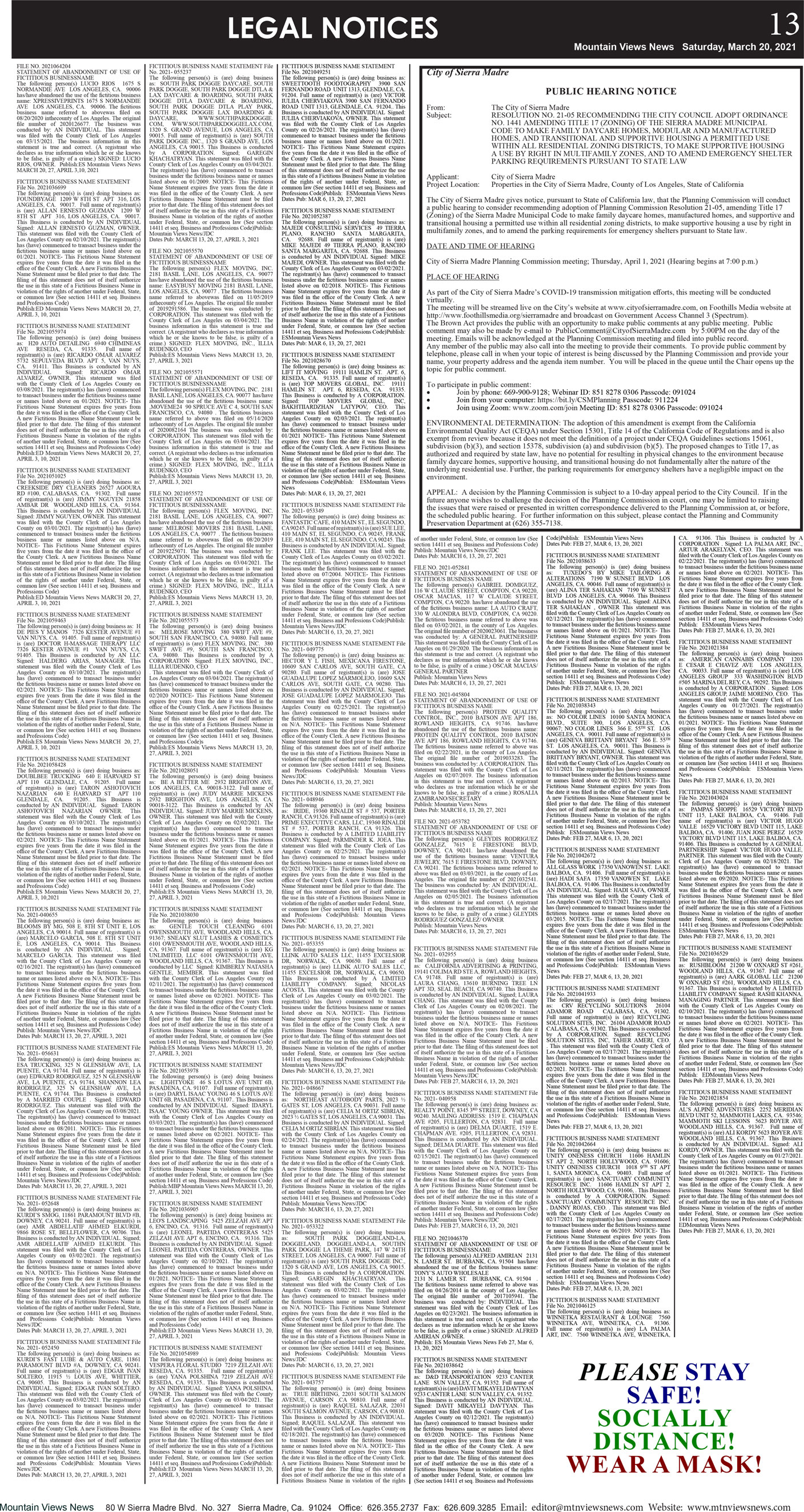 MVNews this week:  Page 13