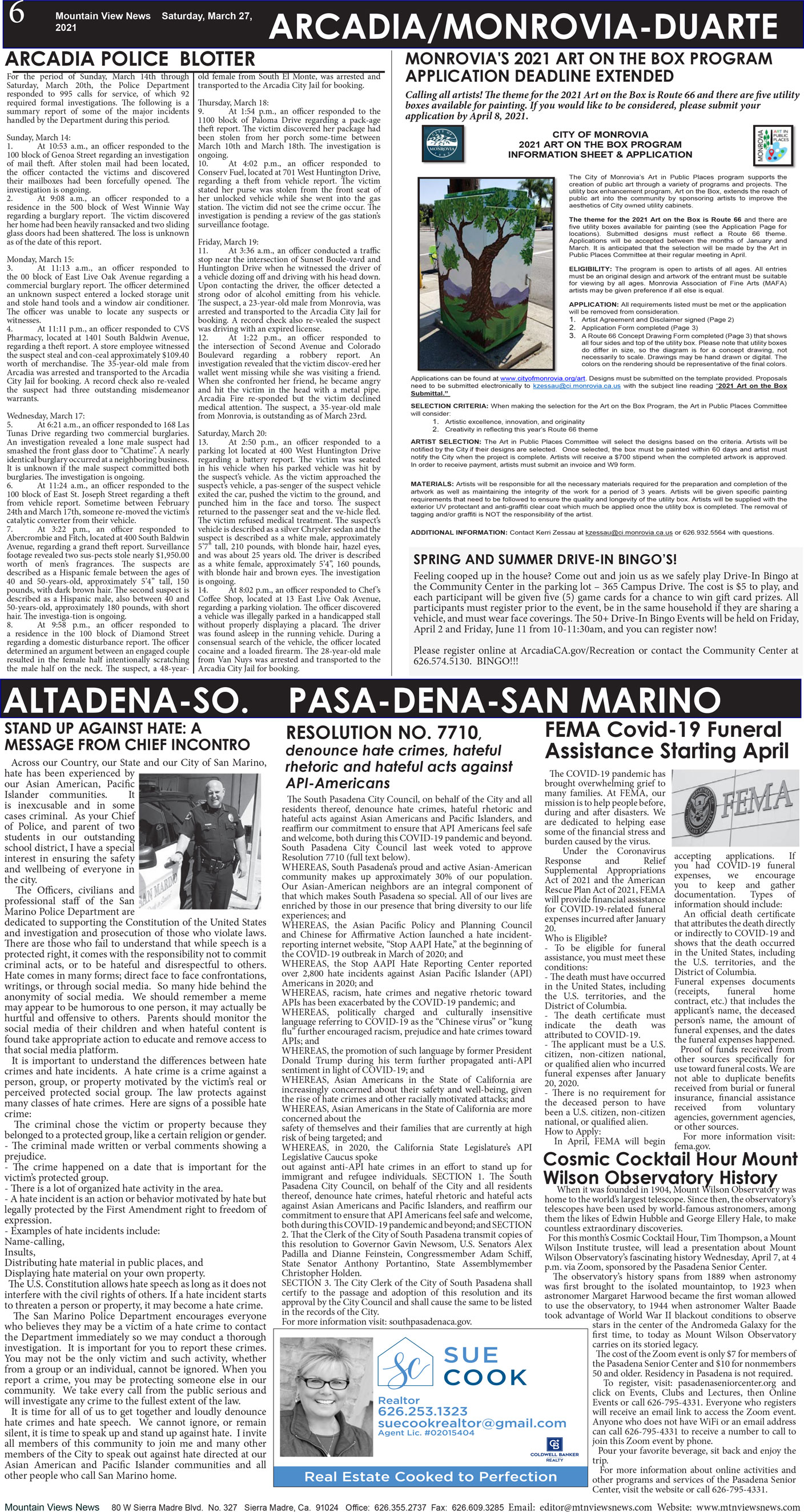 MVNews this week:  Page 6