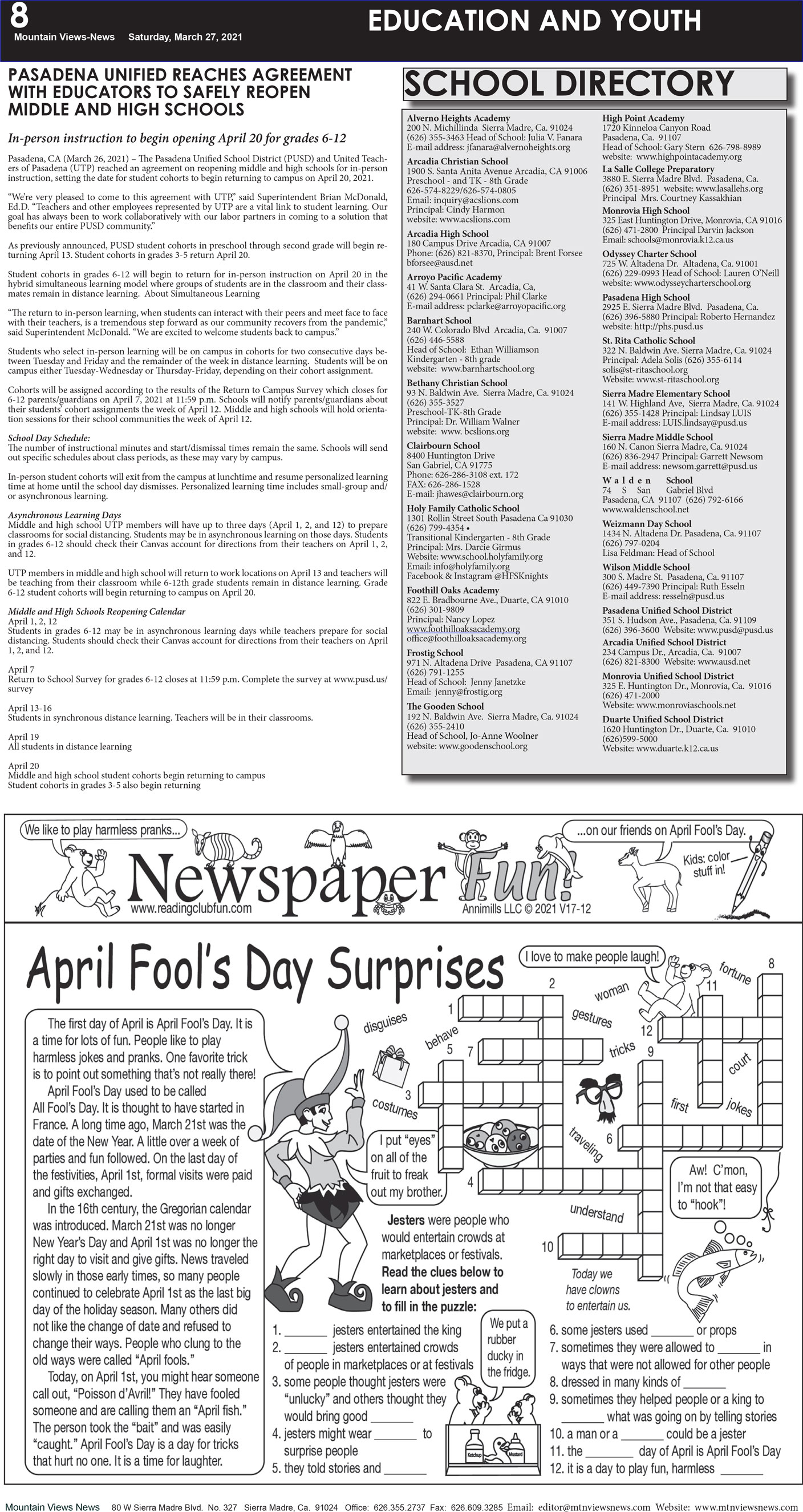 MVNews this week:  Page 8