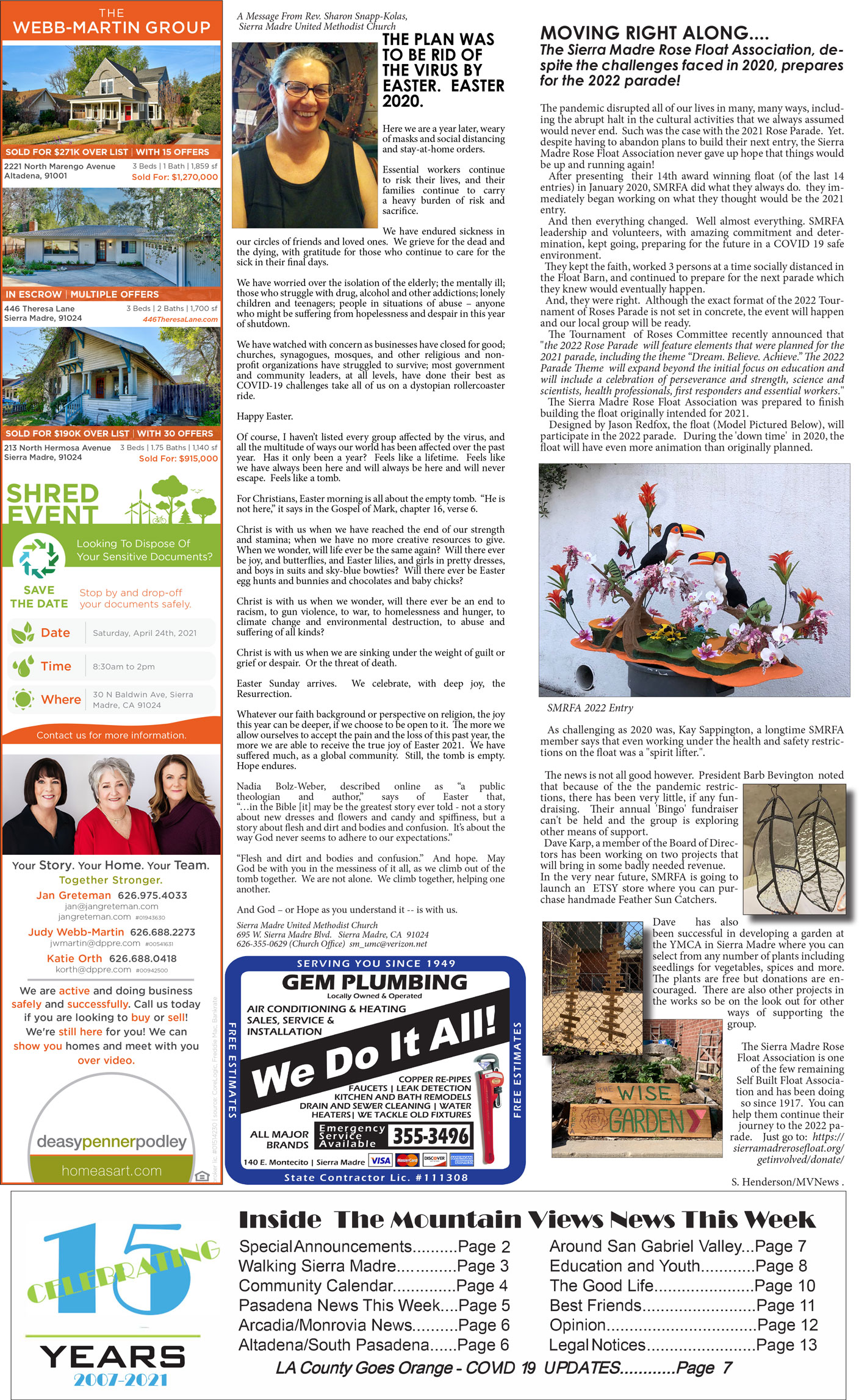 MVNews this week:  Page 1