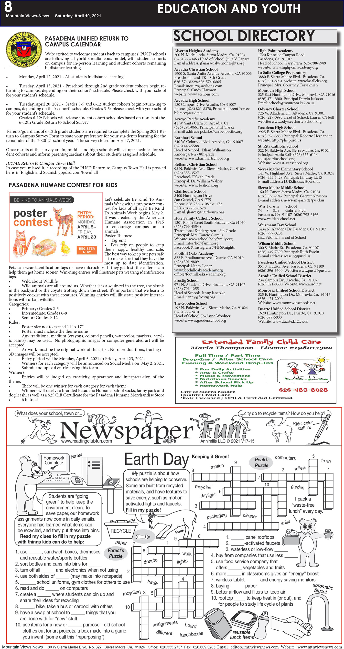 MVNews this week:  Page 8