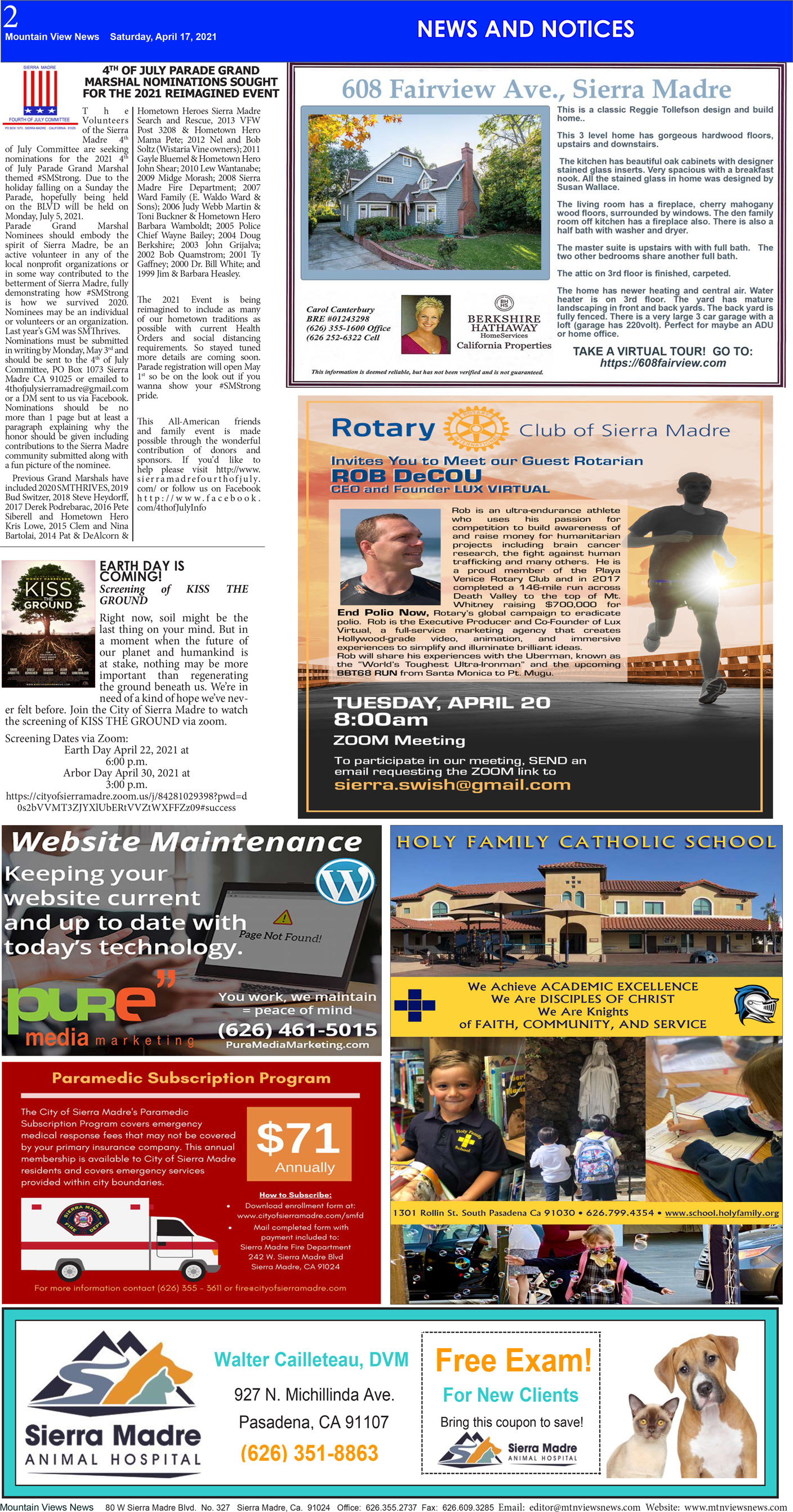 MVNews this week:  Page 2