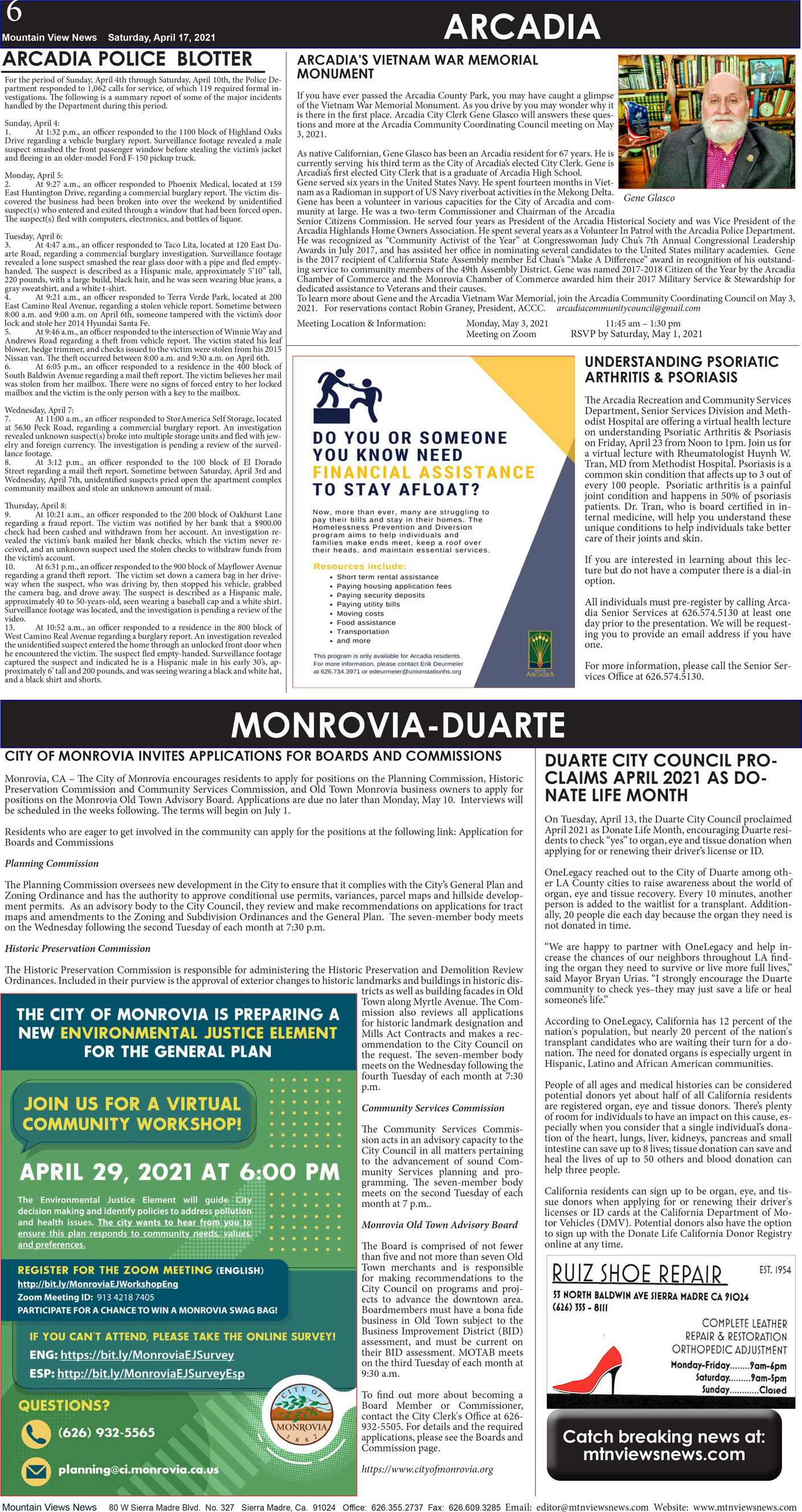 MVNews this week:  Page 6