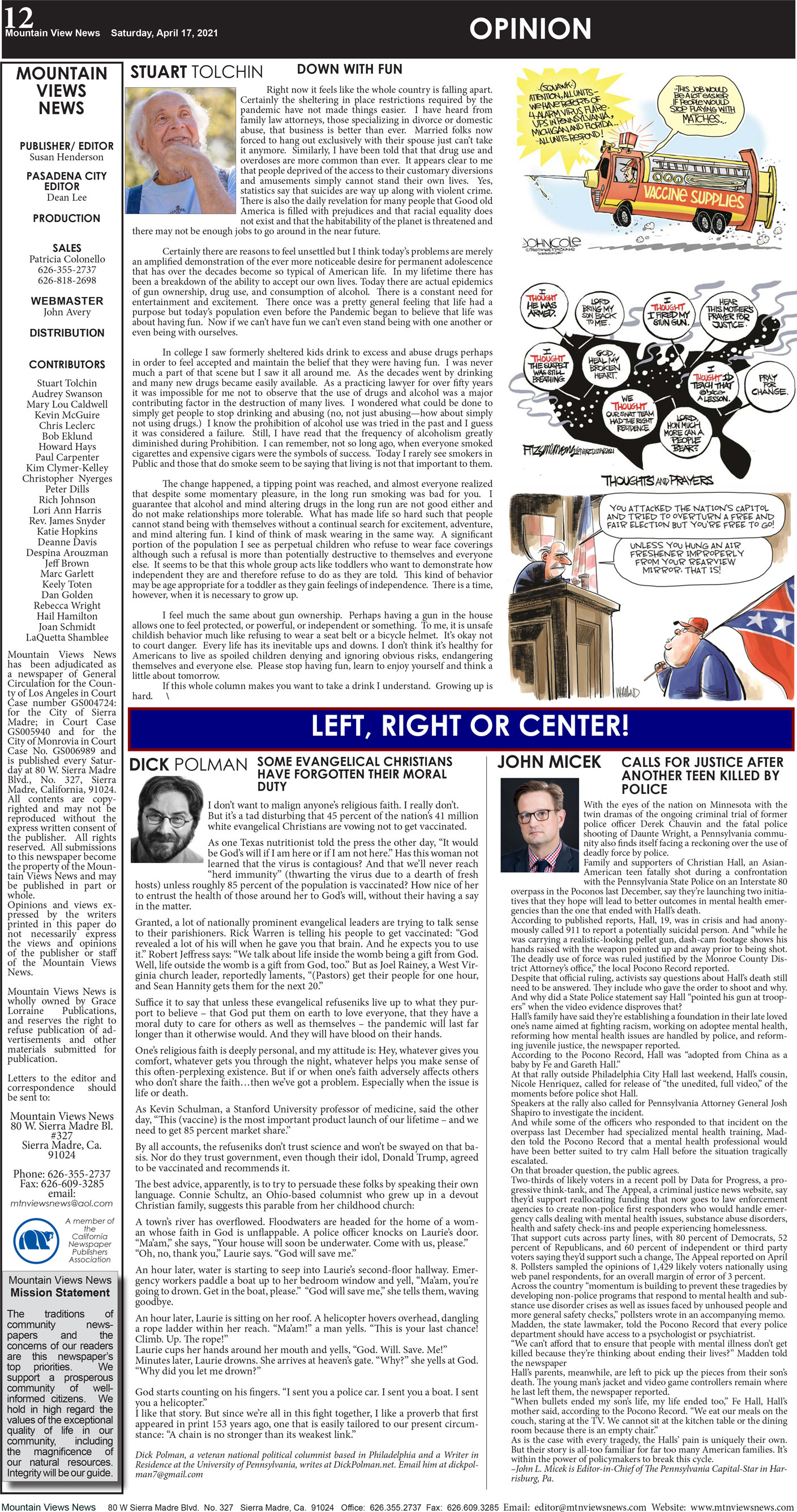 MVNews this week:  Page 12