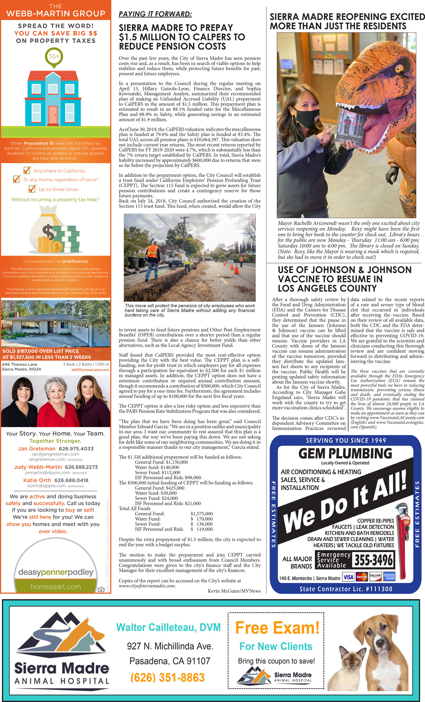 MVNews this week:  Page 1