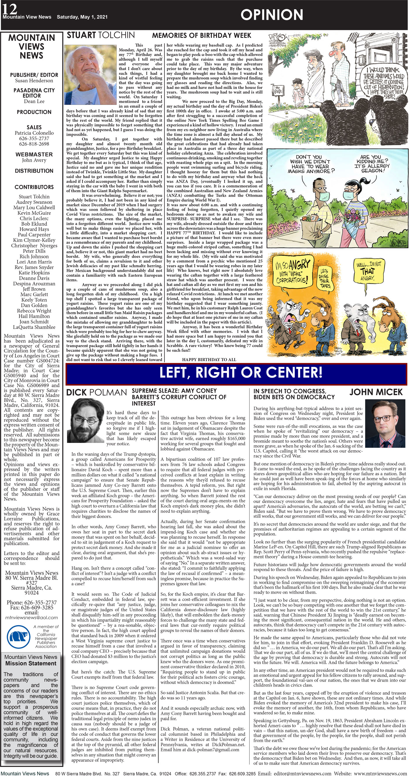 MVNews this week:  Page 12