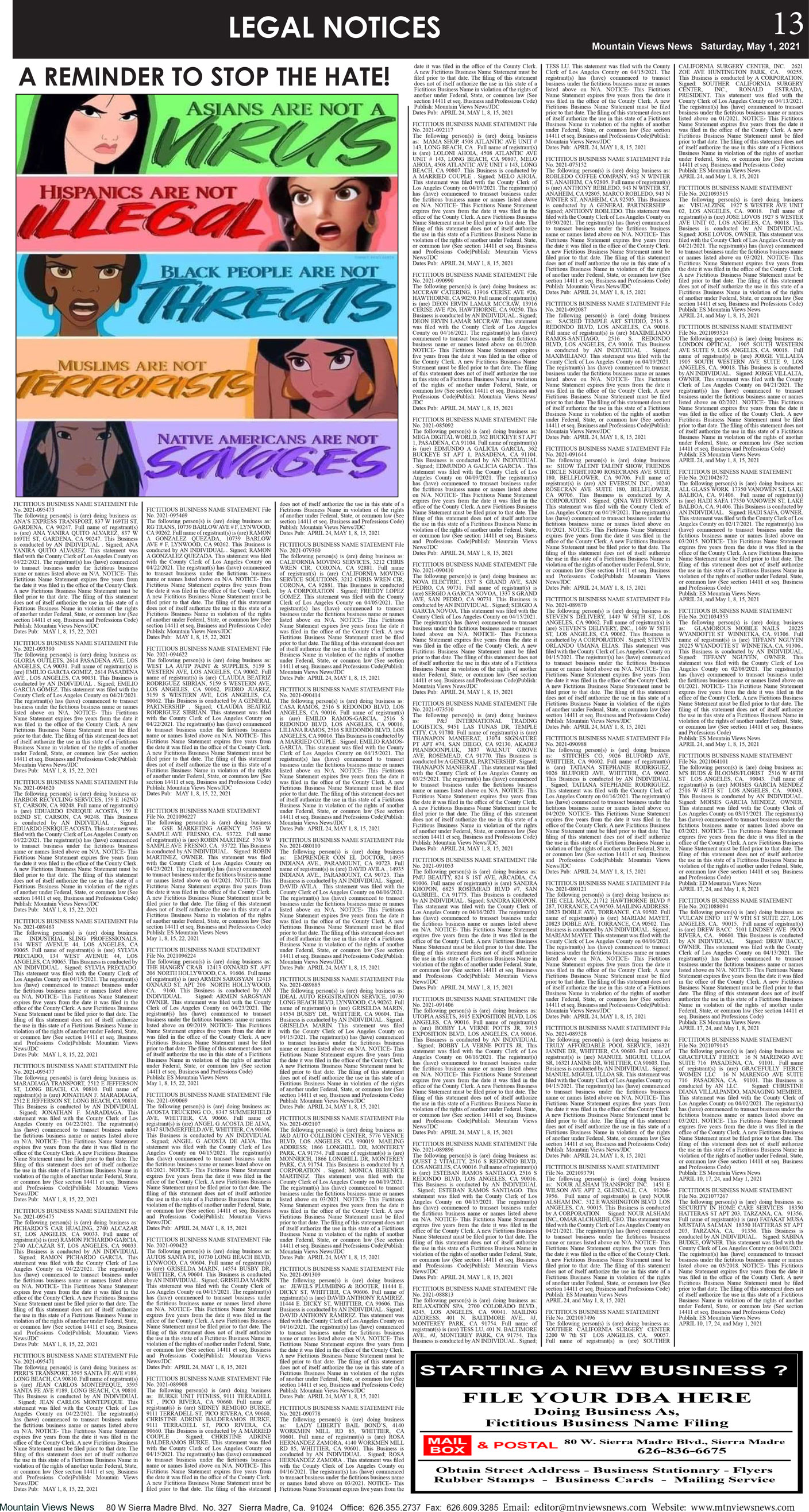 MVNews this week:  Page 13