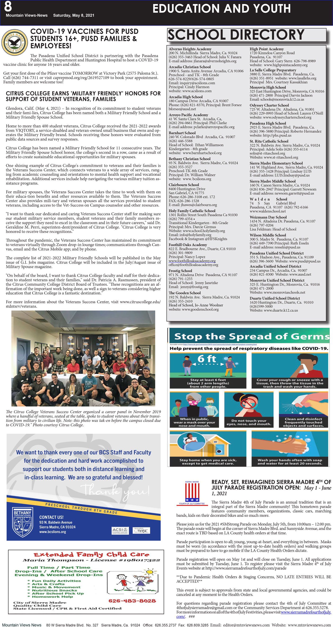 MVNews this week:  Page 8