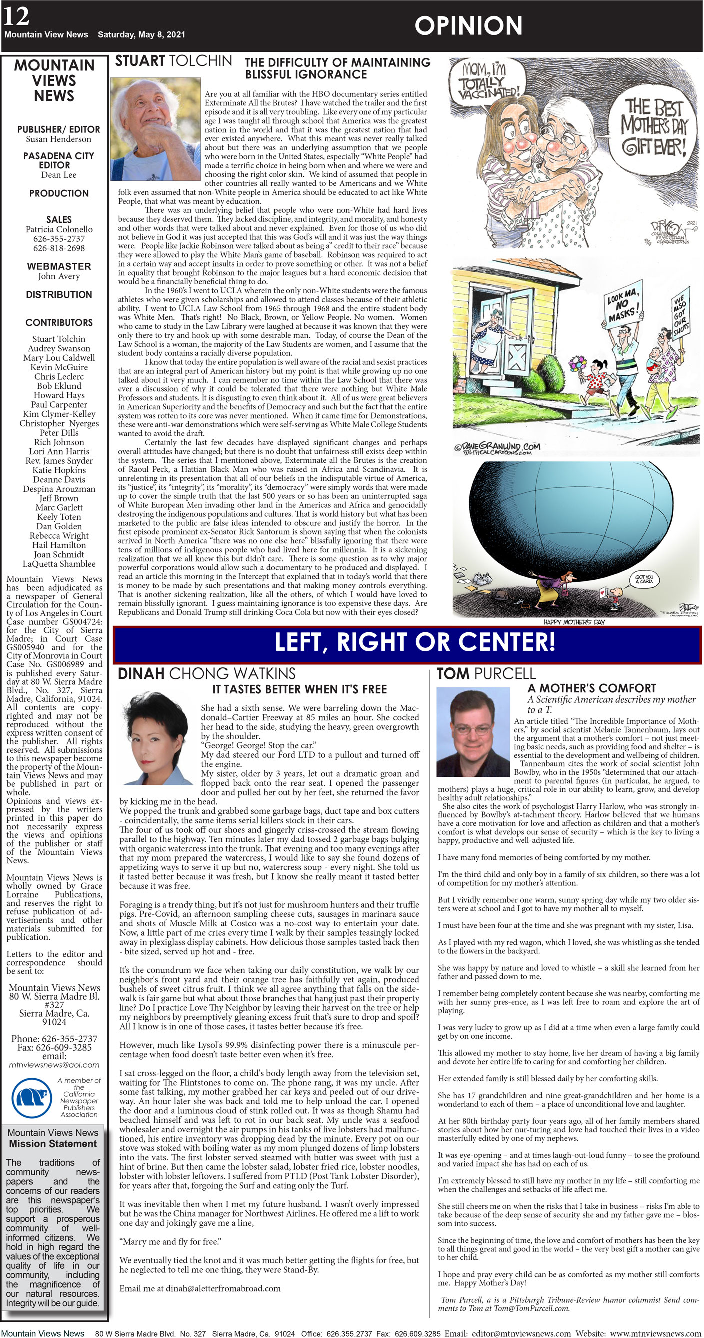 MVNews this week:  Page 12