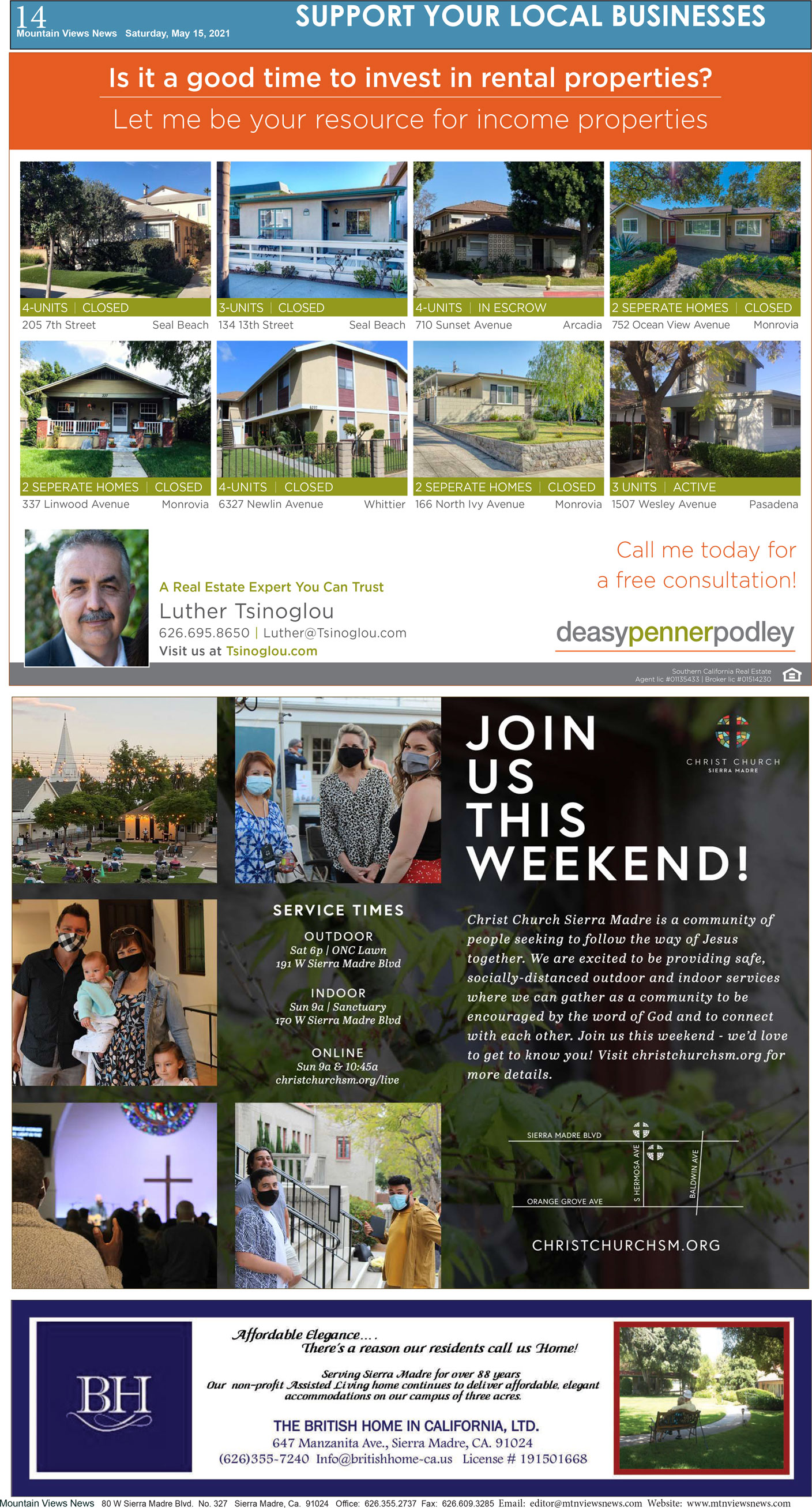 MVNews this week:  Page 14