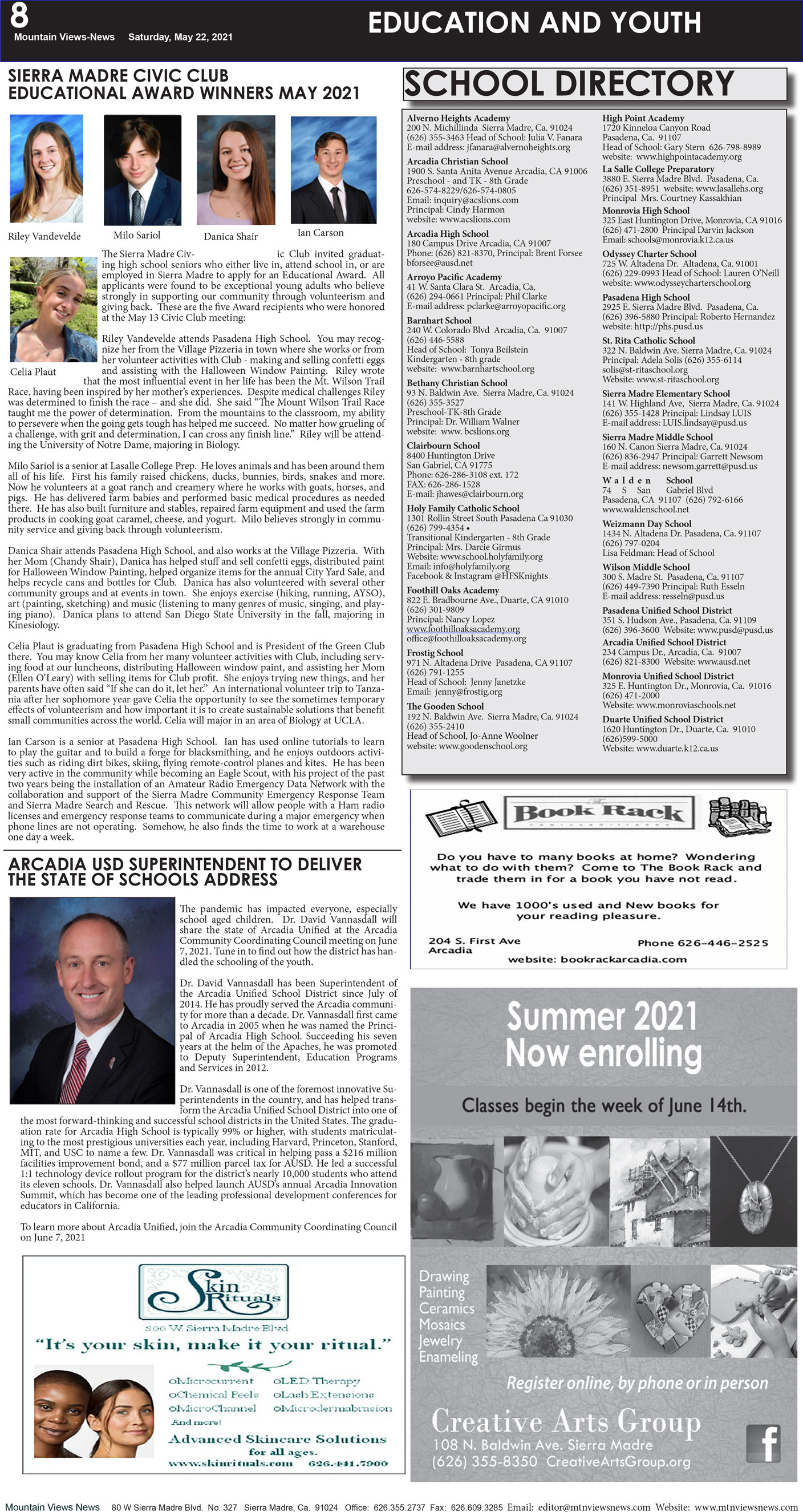 MVNews this week:  Page 8