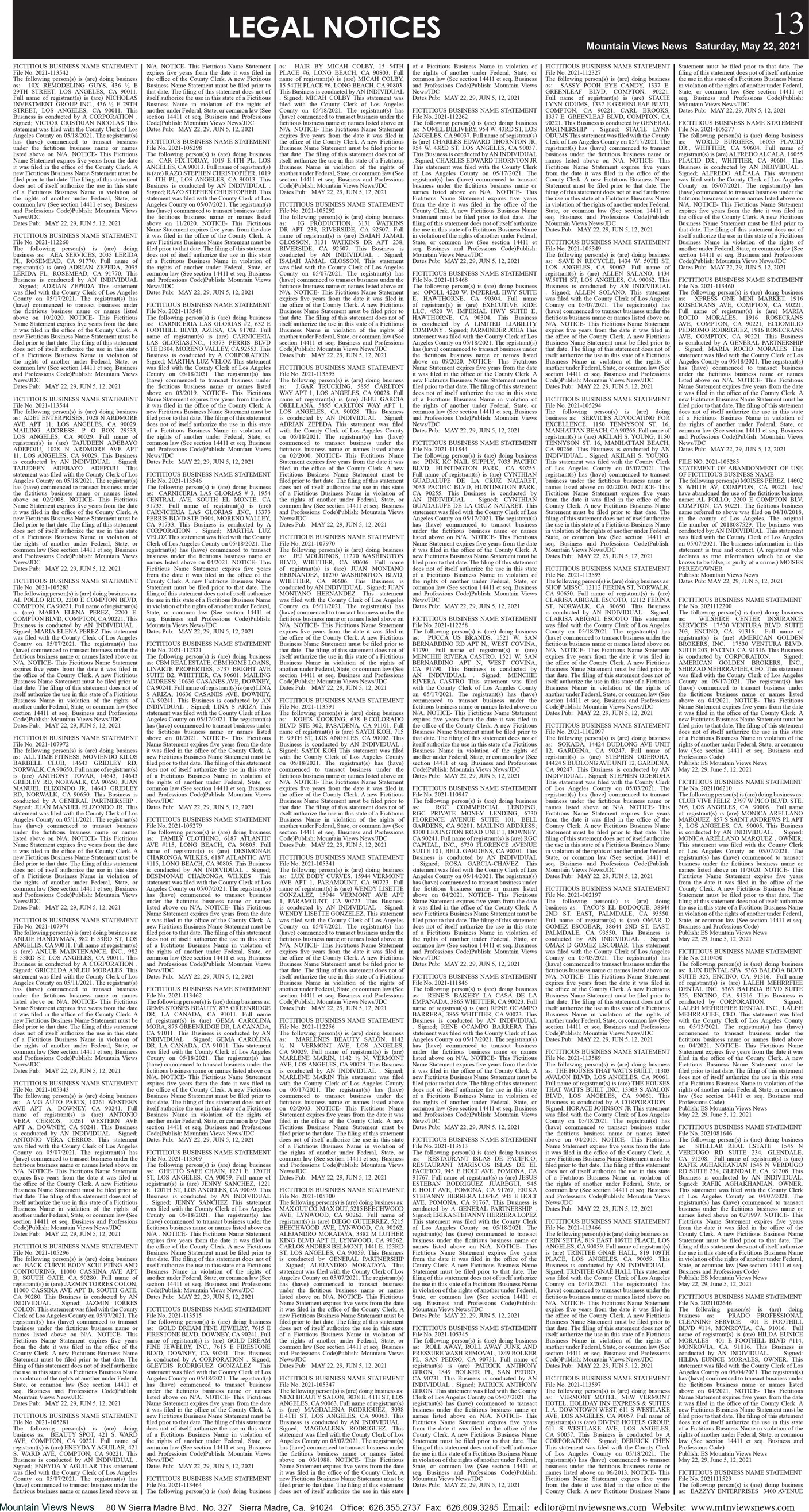 MVNews this week:  Page 13