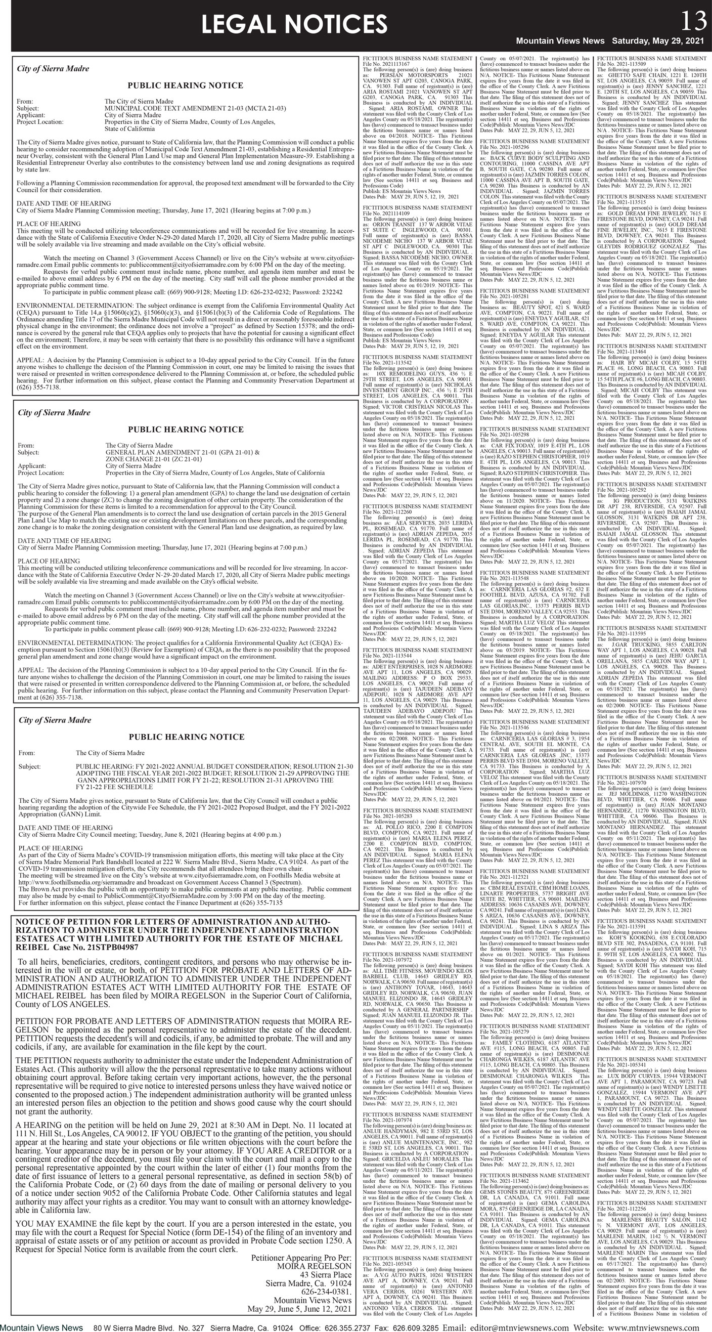 MVNews this week:  Page 13