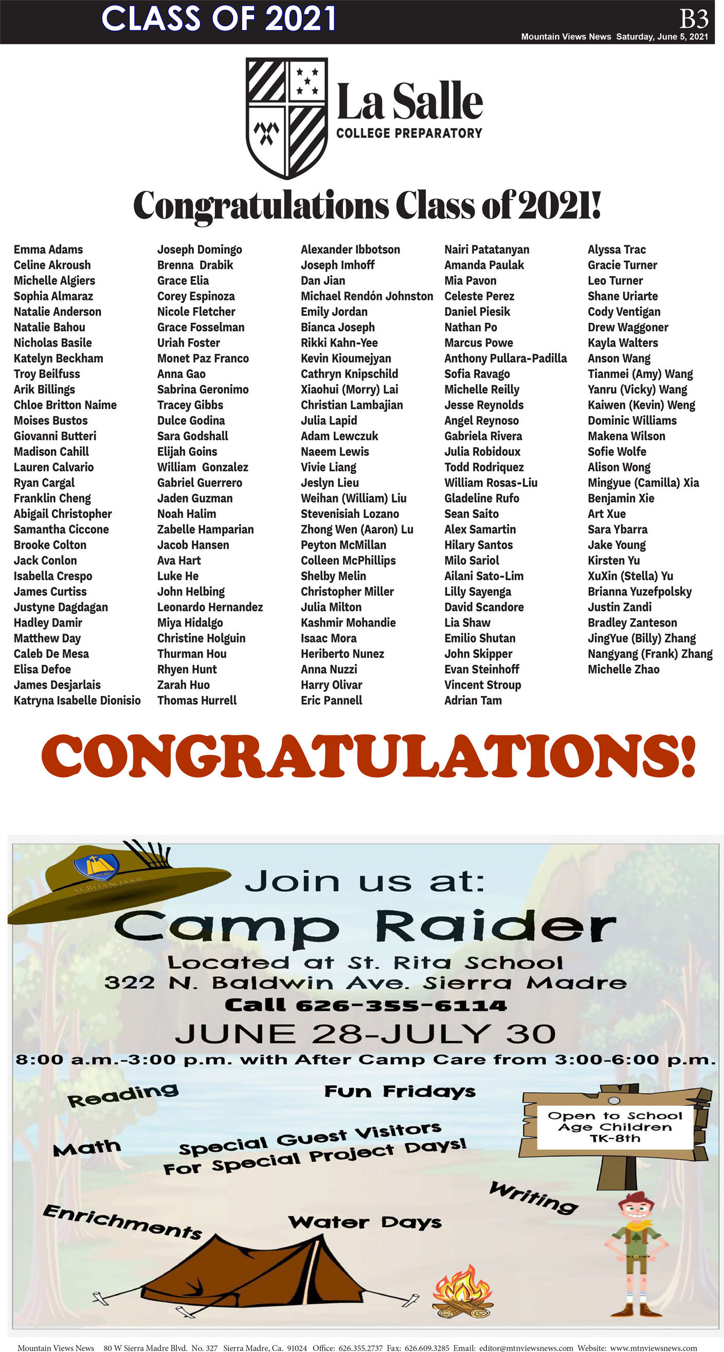 MVNews this week:  Page B:3