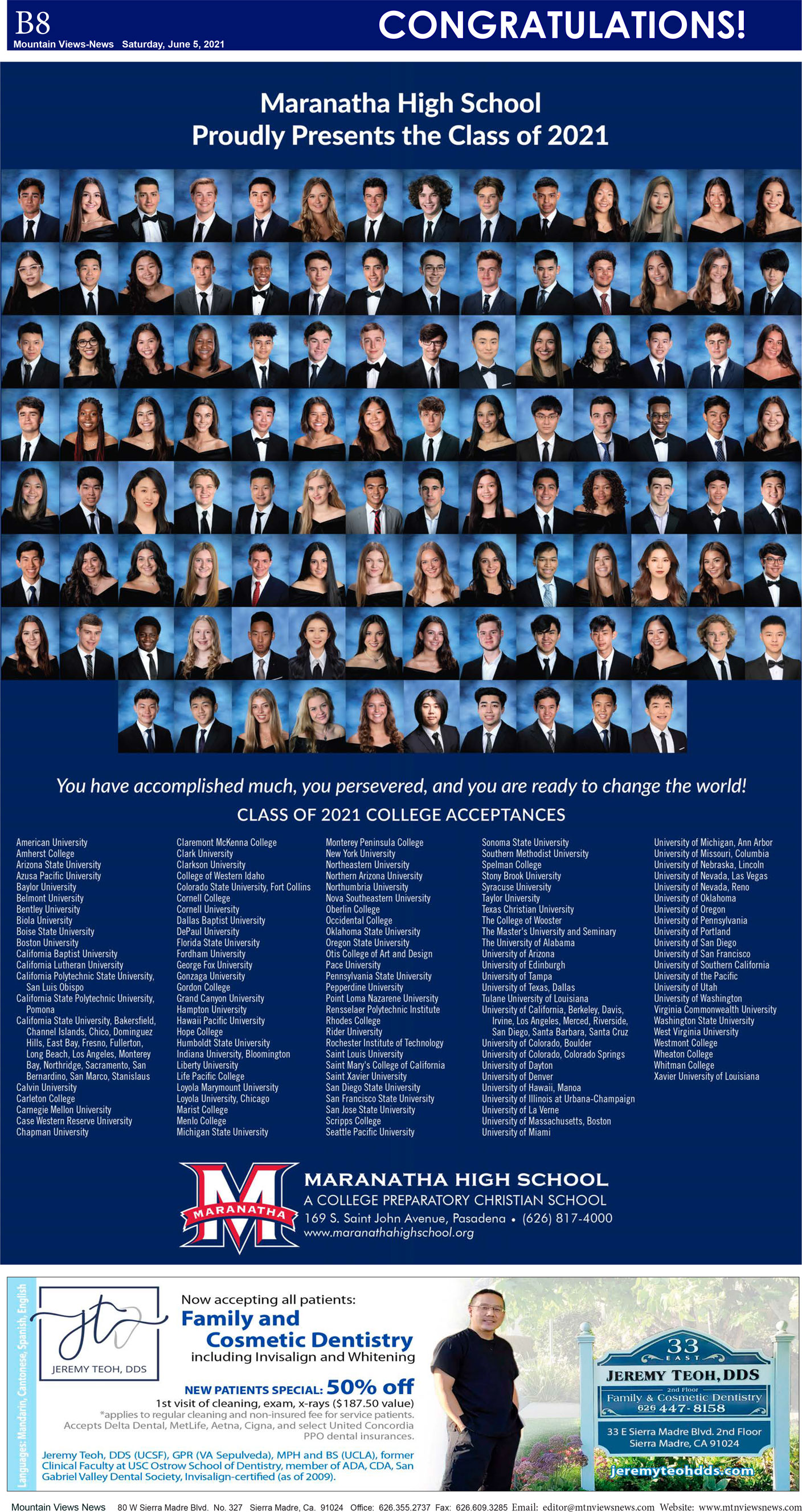 MVNews this week:  Page B:8