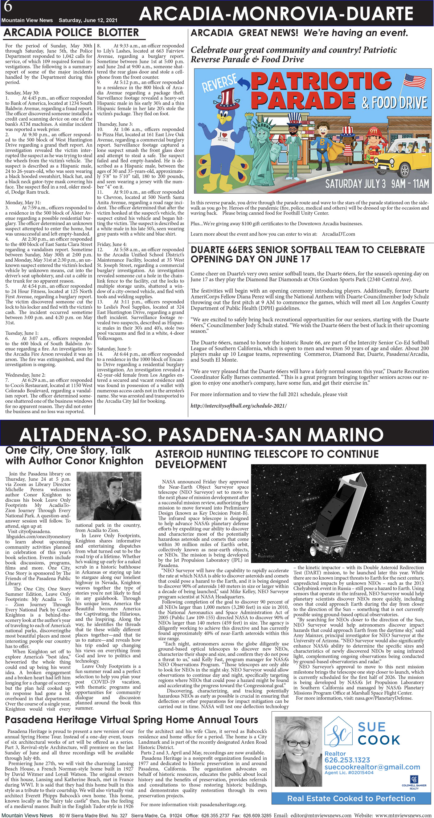 MVNews this week:  Page 6