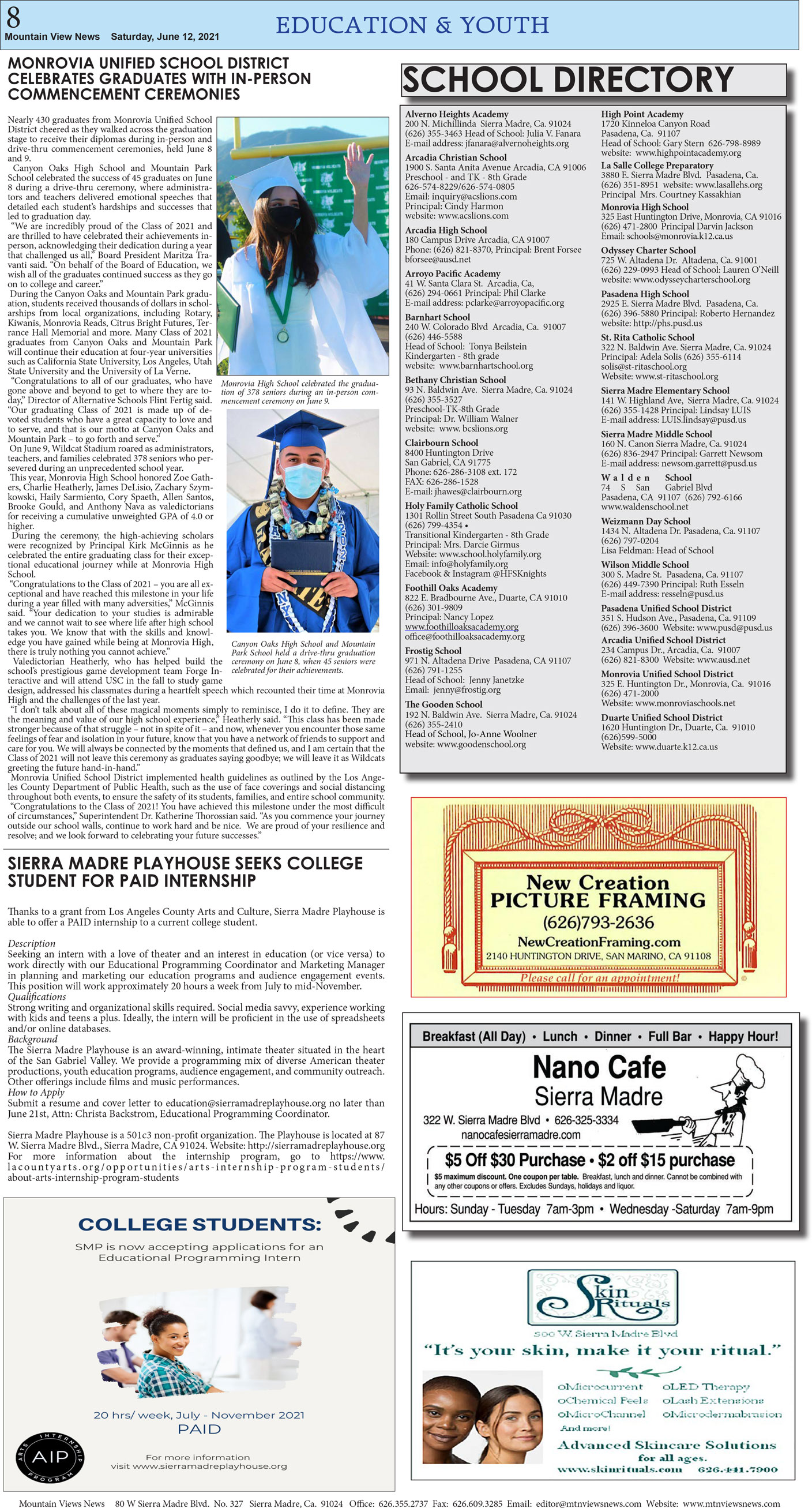 MVNews this week:  Page 8