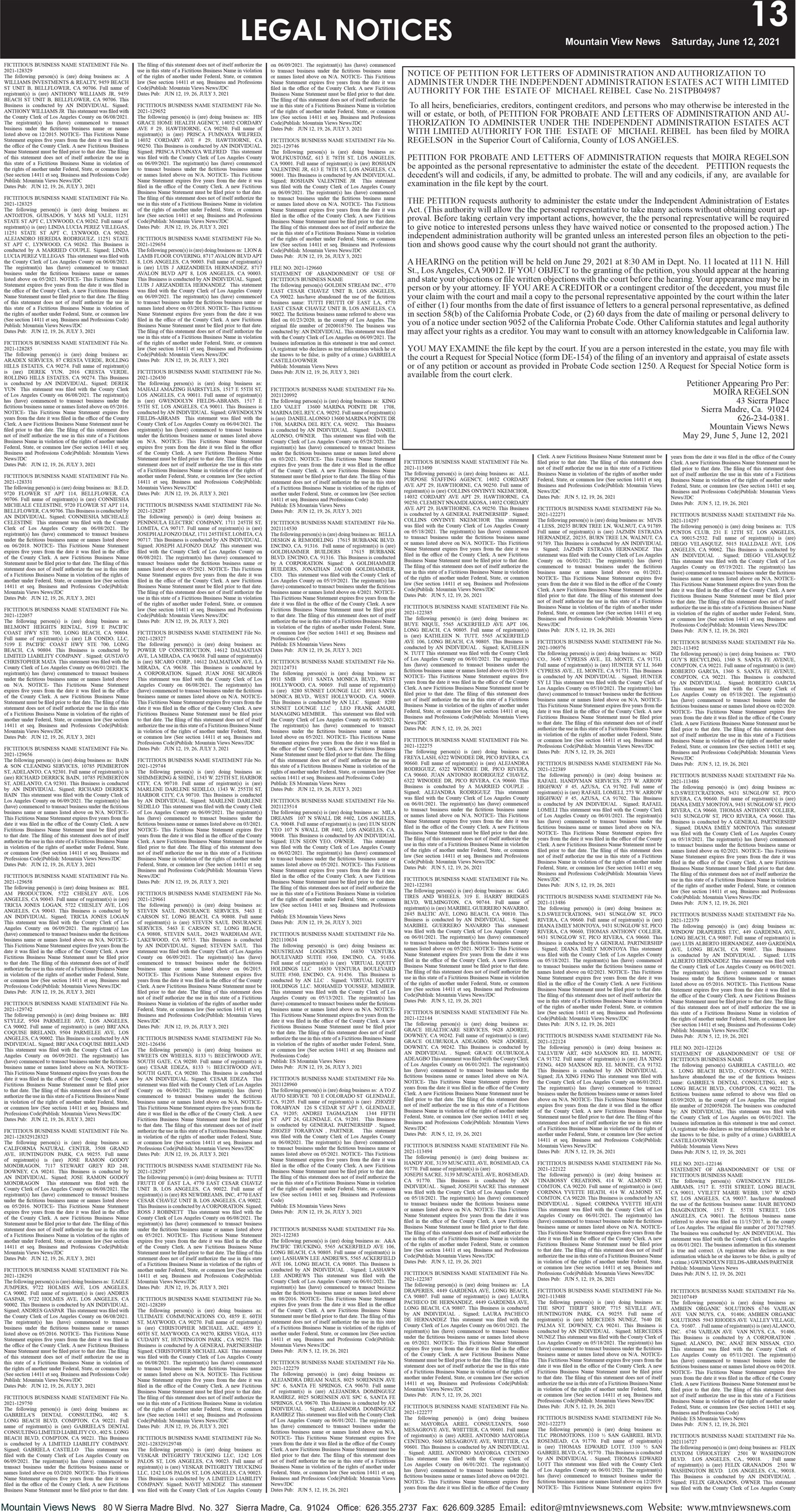 MVNews this week:  Page 13