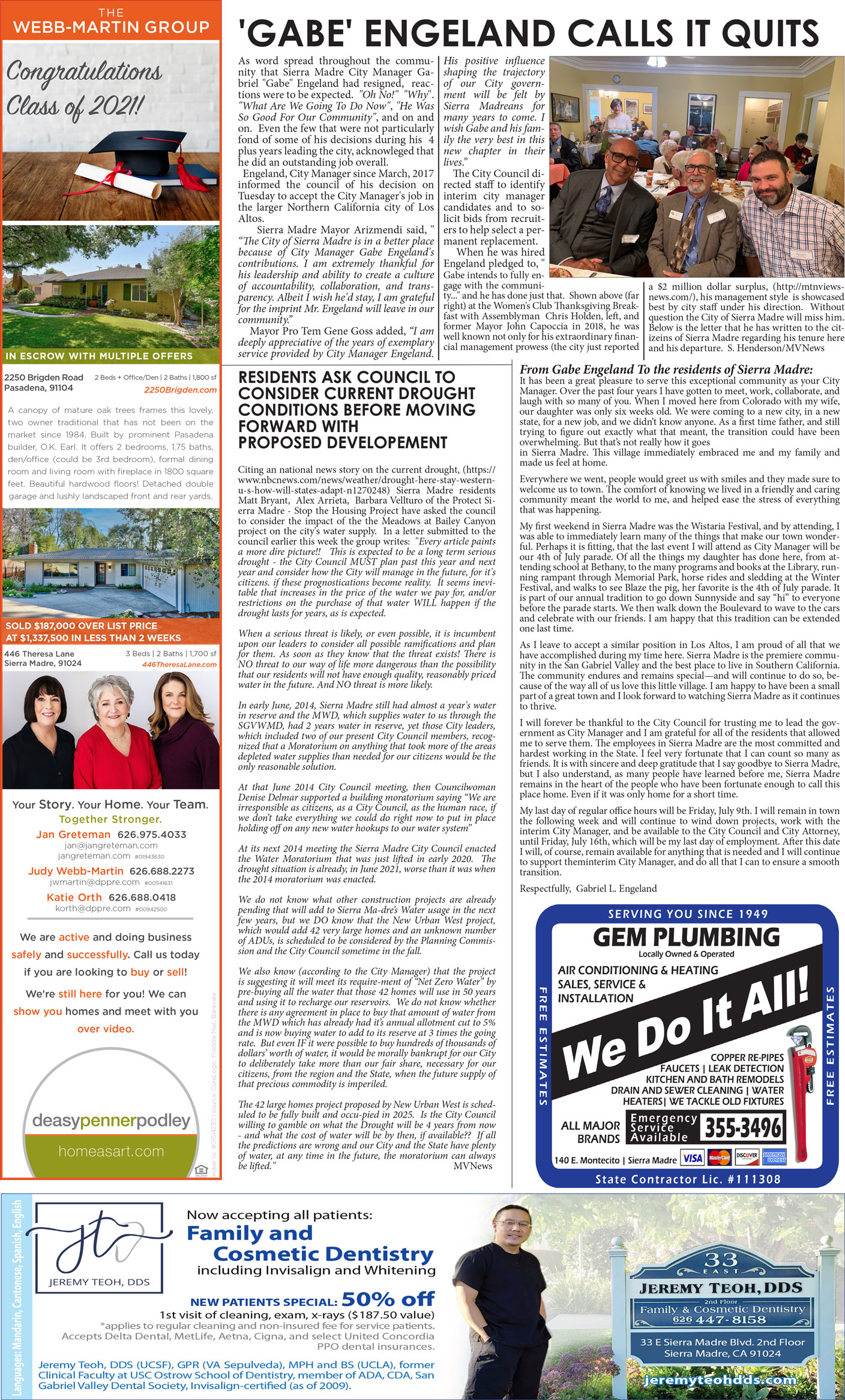 MVNews this week:  Page 1