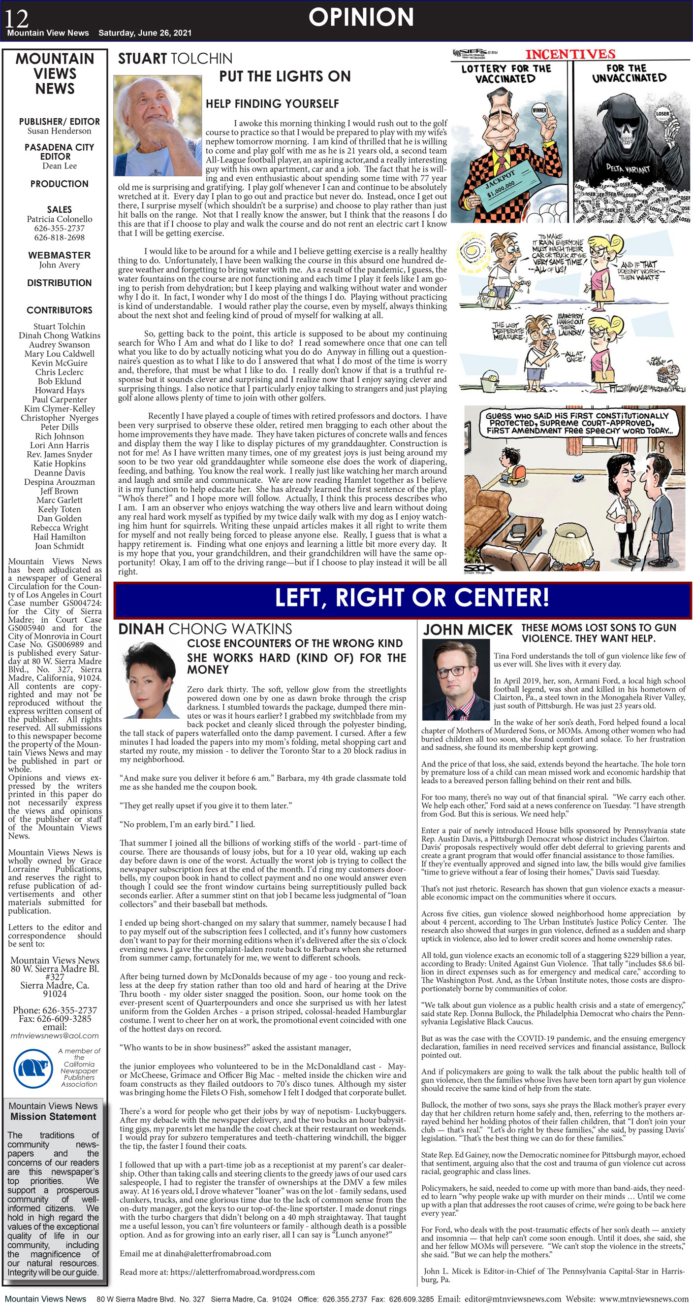 MVNews this week:  Page 12