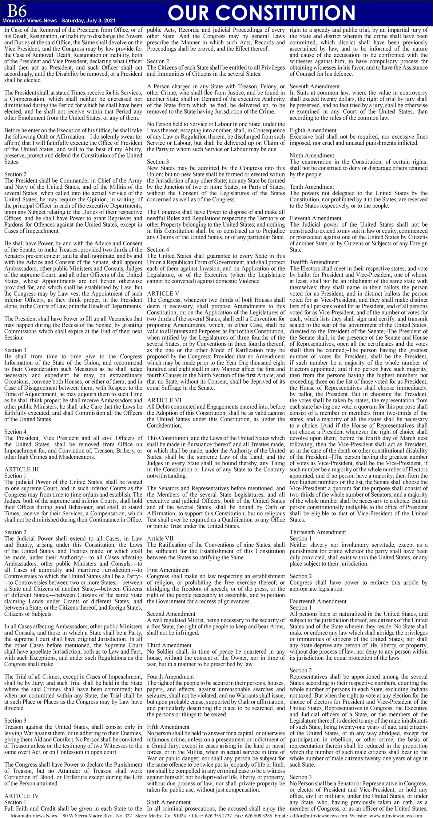 MVNews this week:  Page B:6