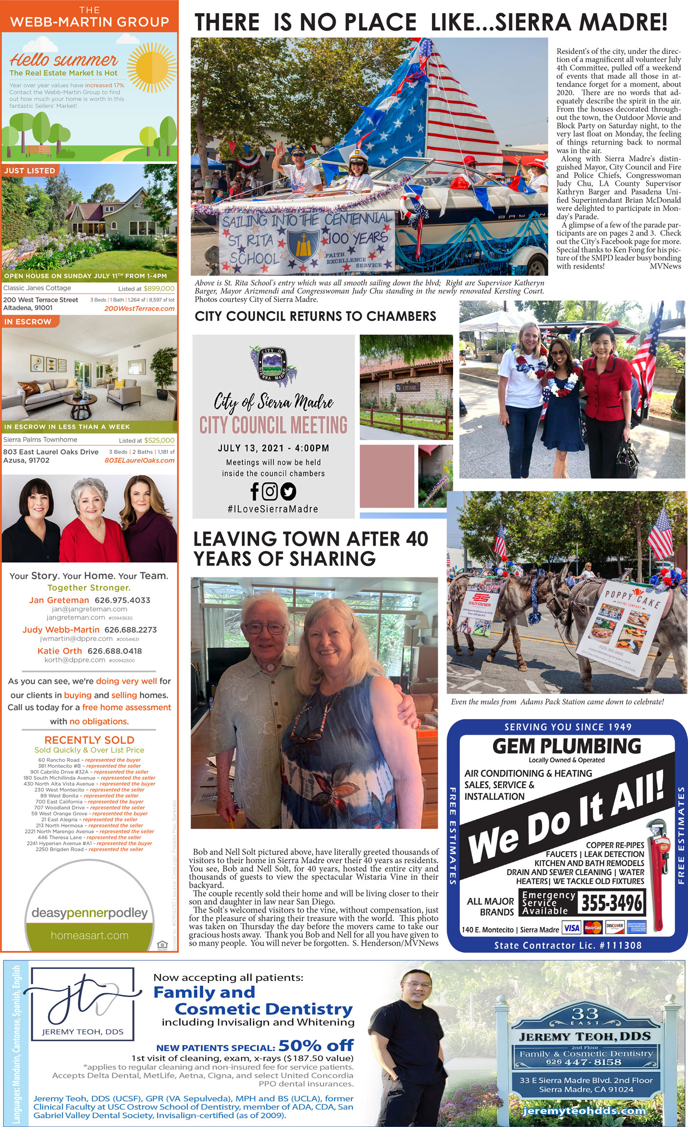 MVNews this week:  Page 1