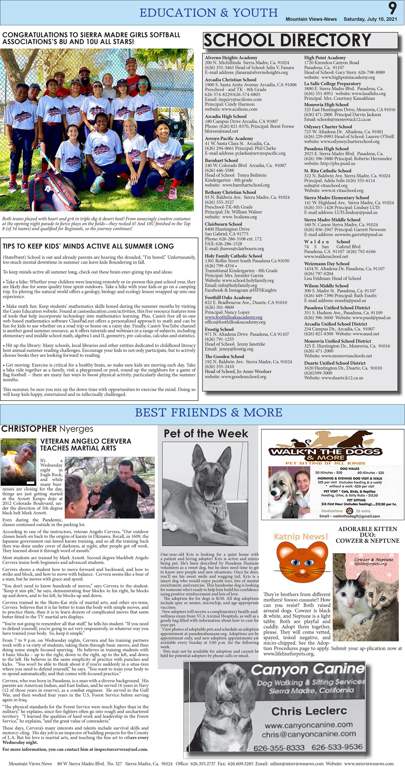 MVNews this week:  Page 9