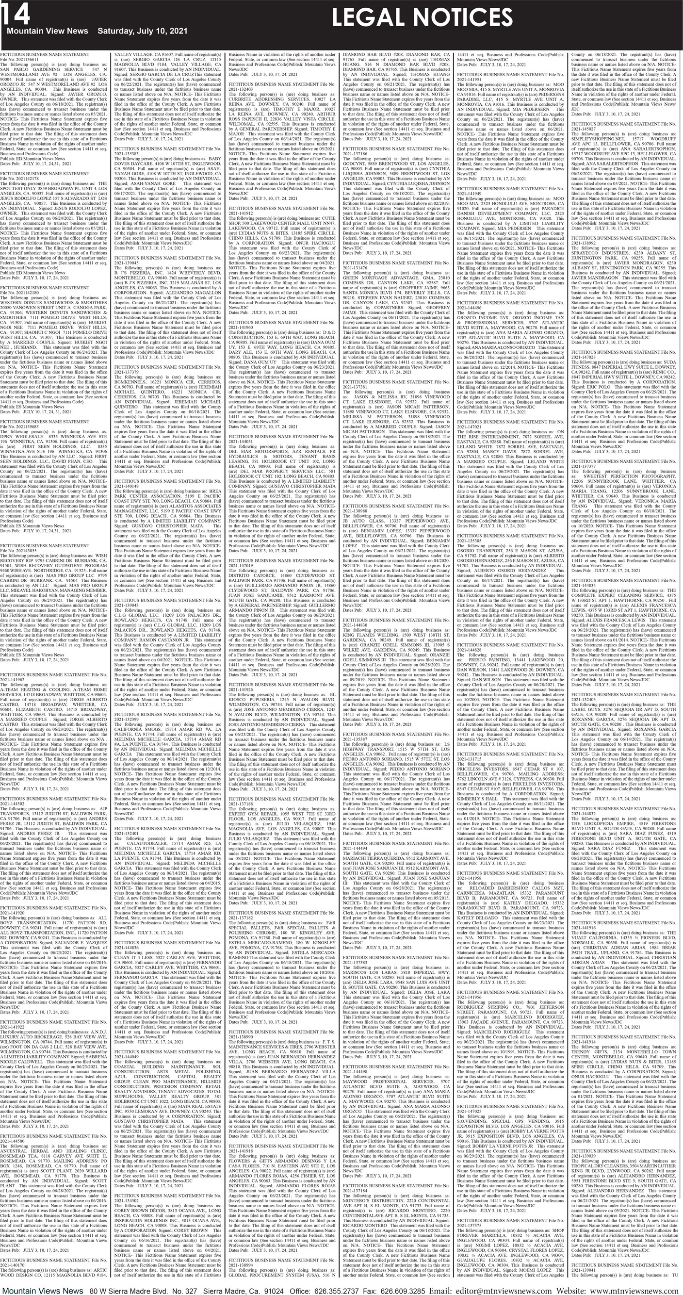 MVNews this week:  Page 14