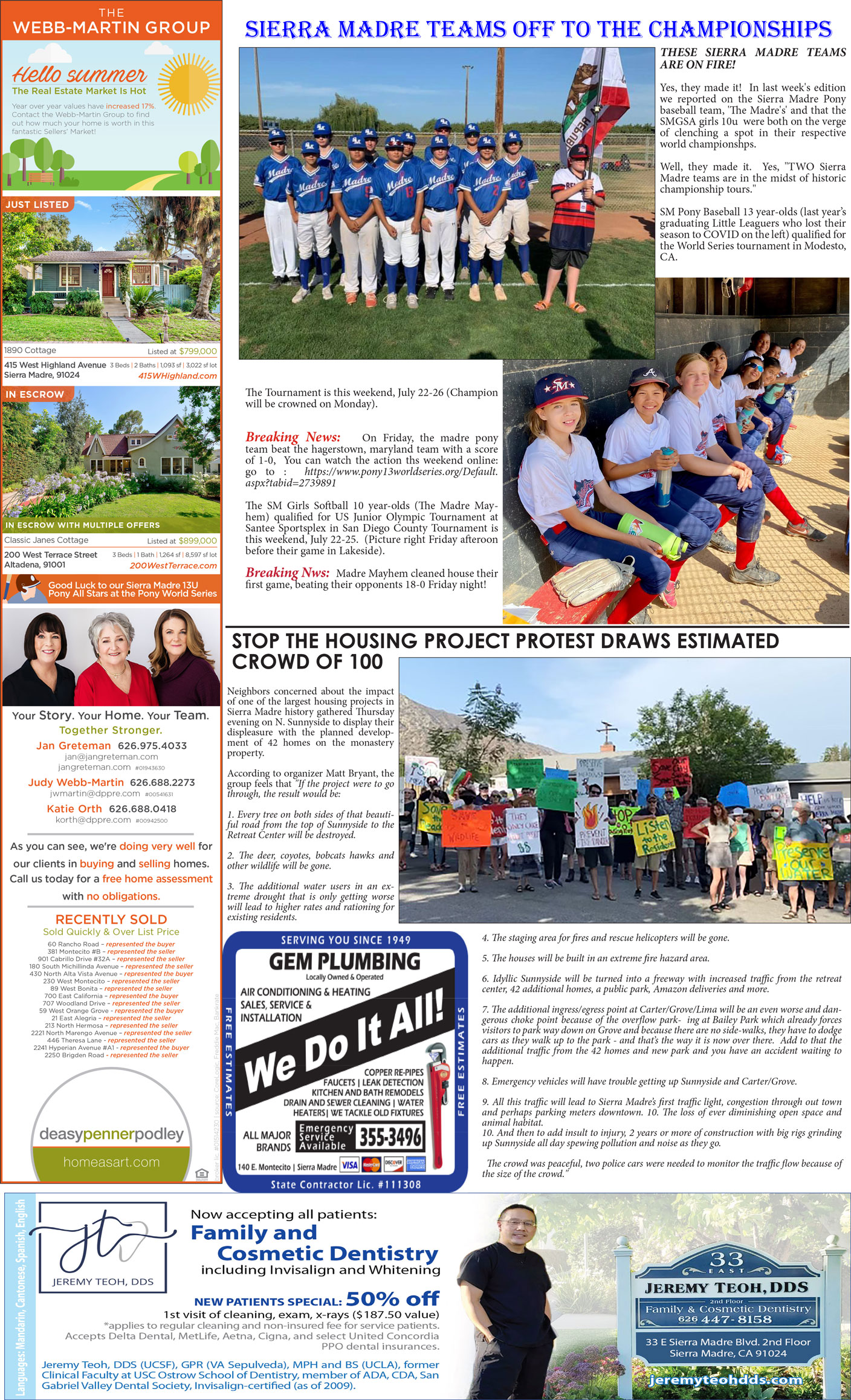 MVNews this week:  Page 1
