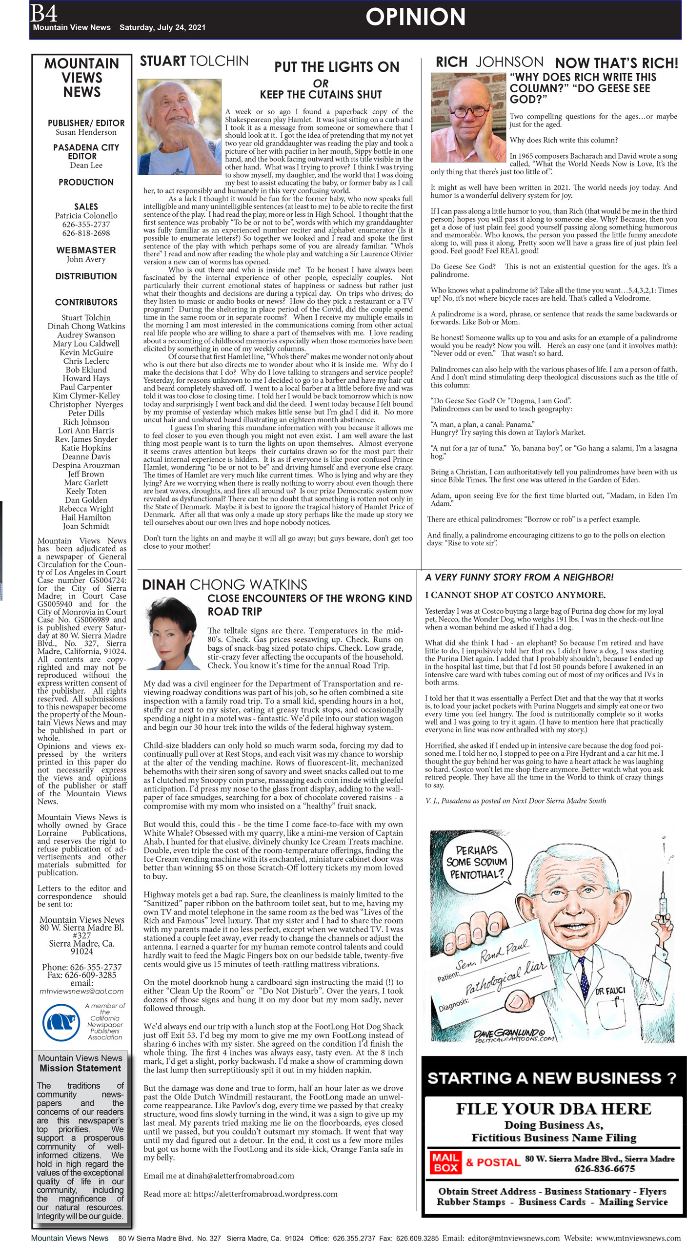 MVNews this week:  Page B:4