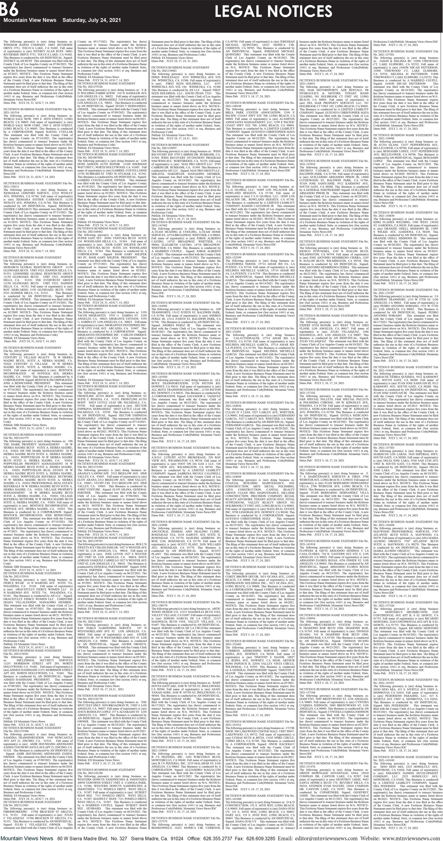 MVNews this week:  Page B:6