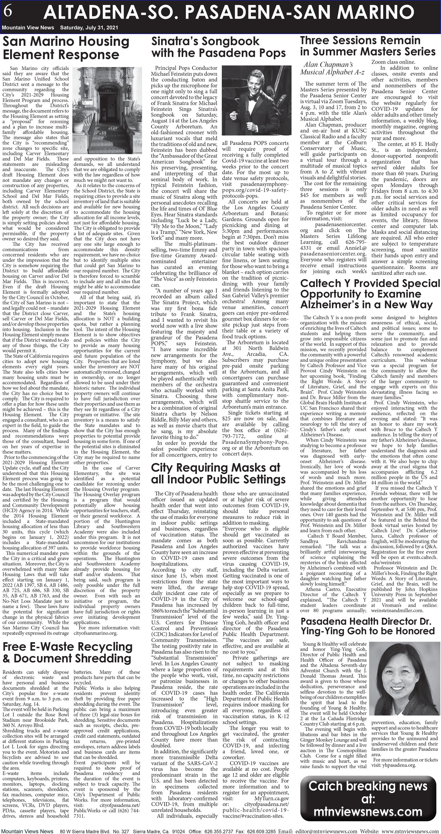 MVNews this week:  Page 6