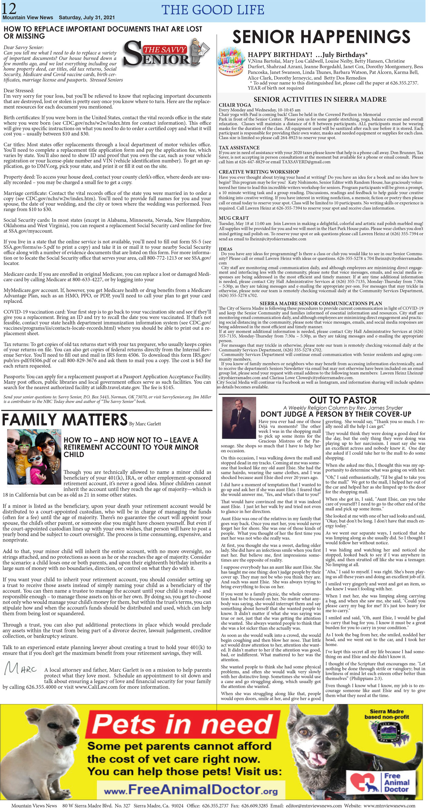 MVNews this week:  Page 12