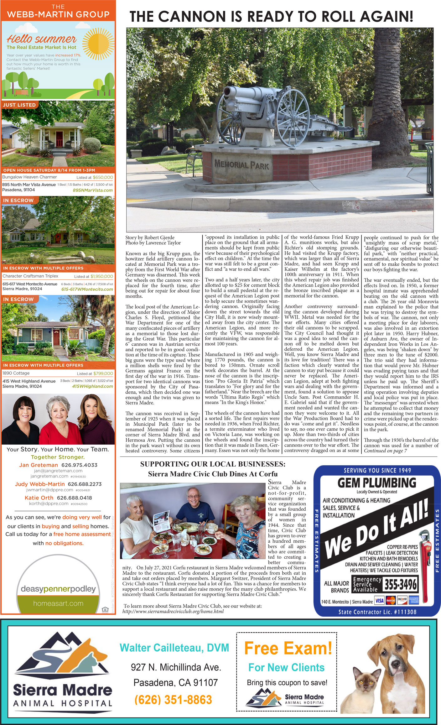 MVNews this week:  Page 1