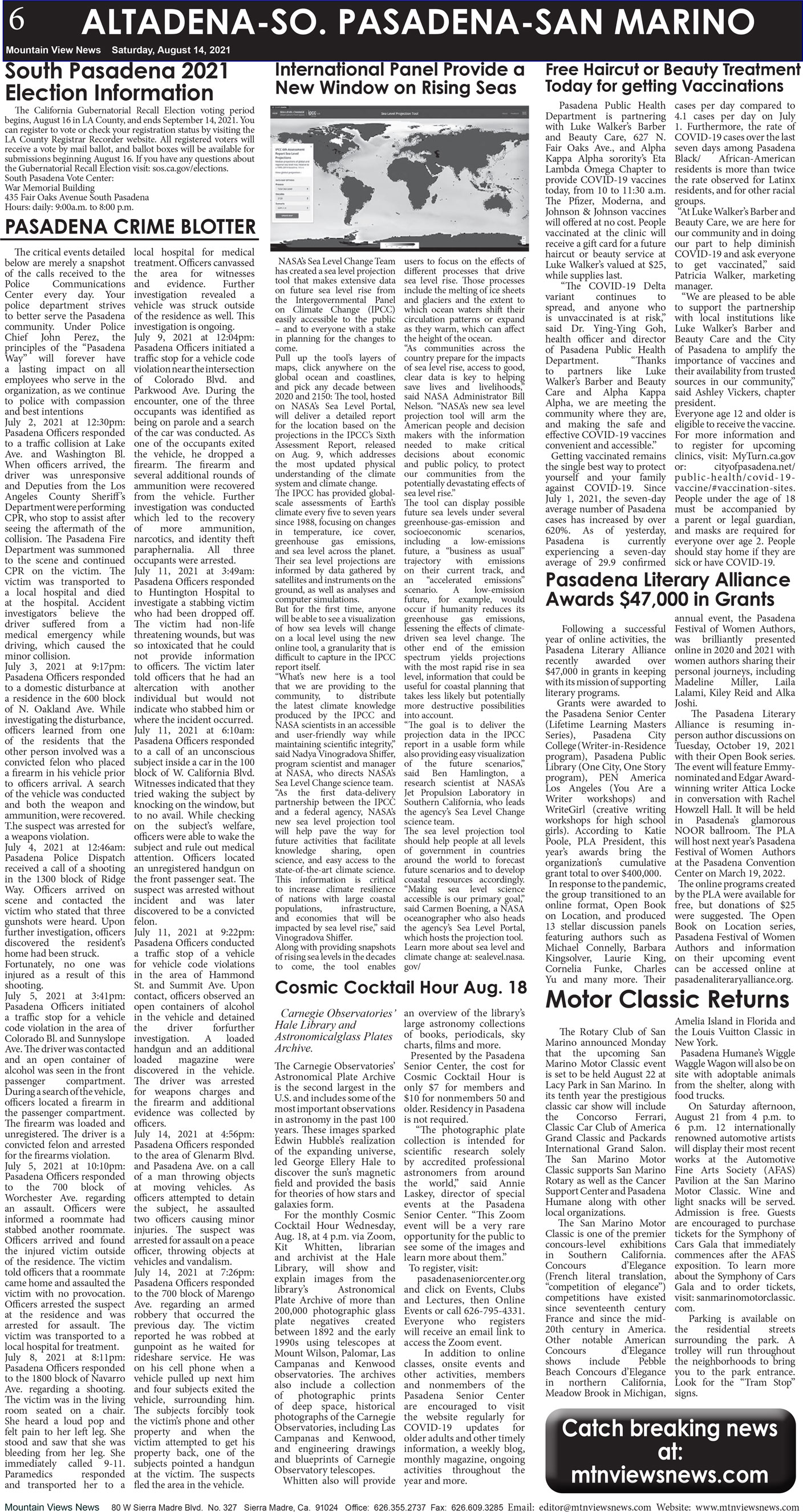 MVNews this week:  Page 6