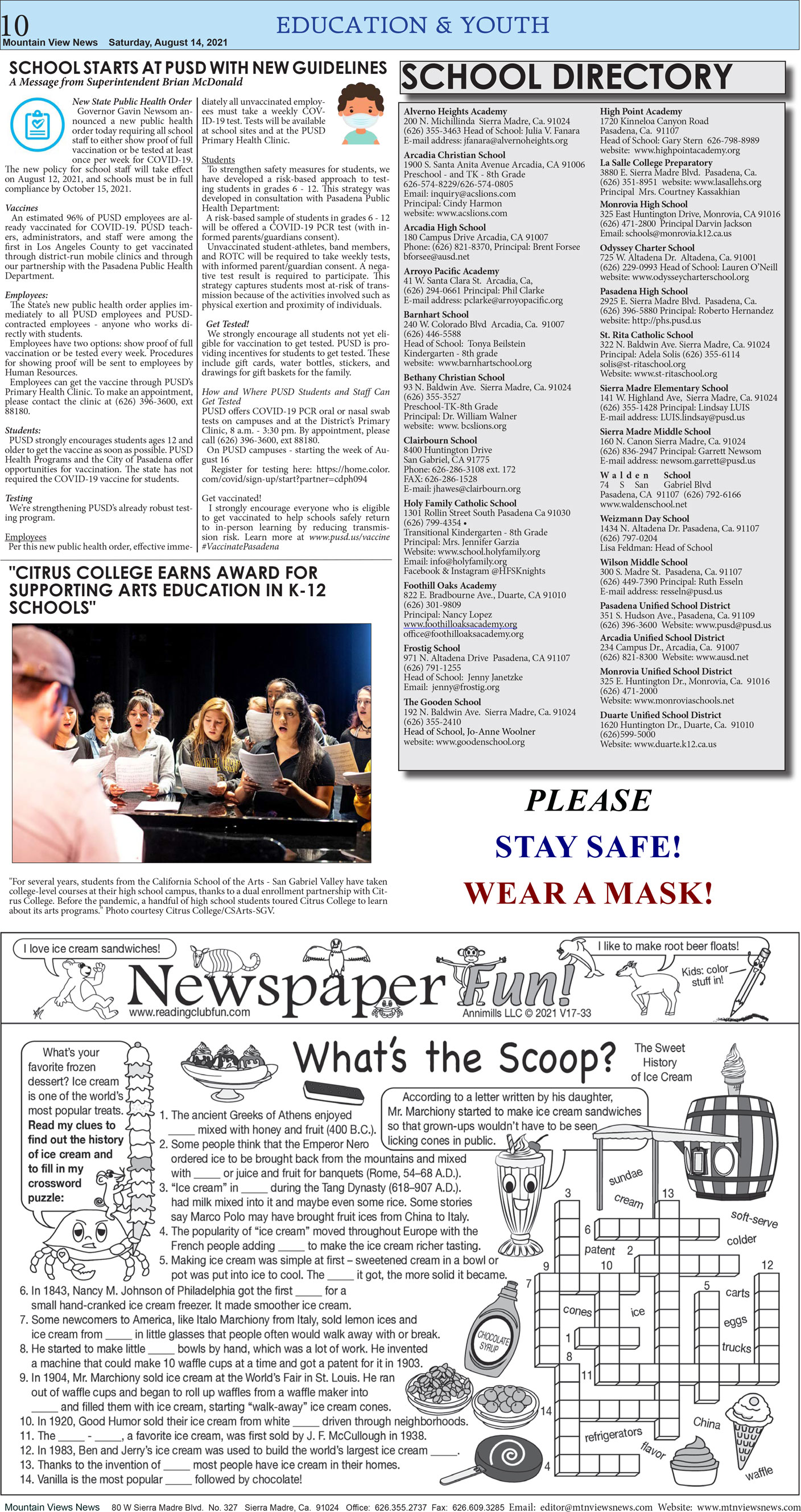 MVNews this week:  Page 10