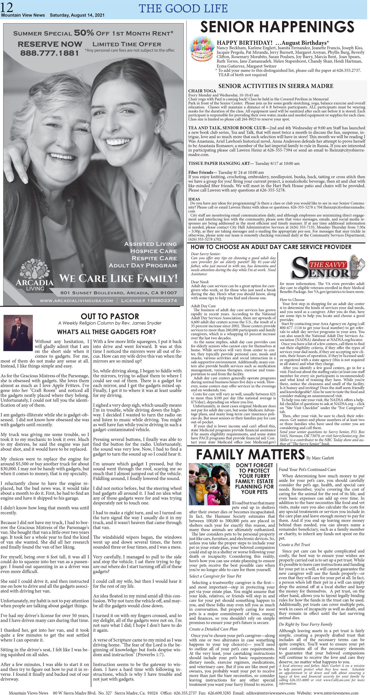 MVNews this week:  Page 12