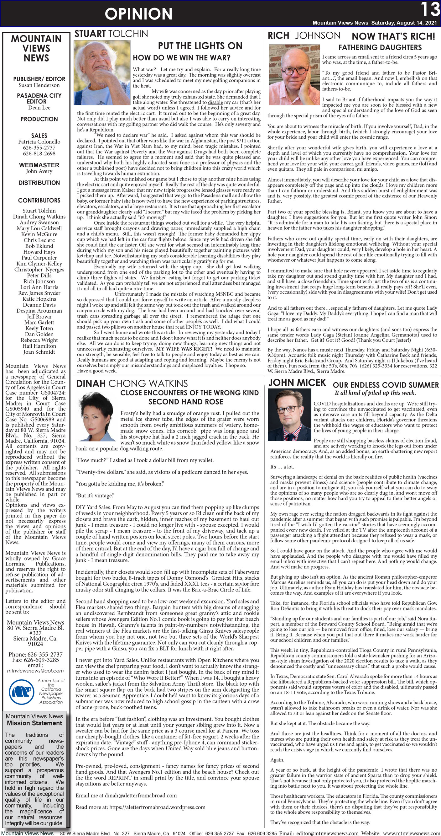 MVNews this week:  Page 13