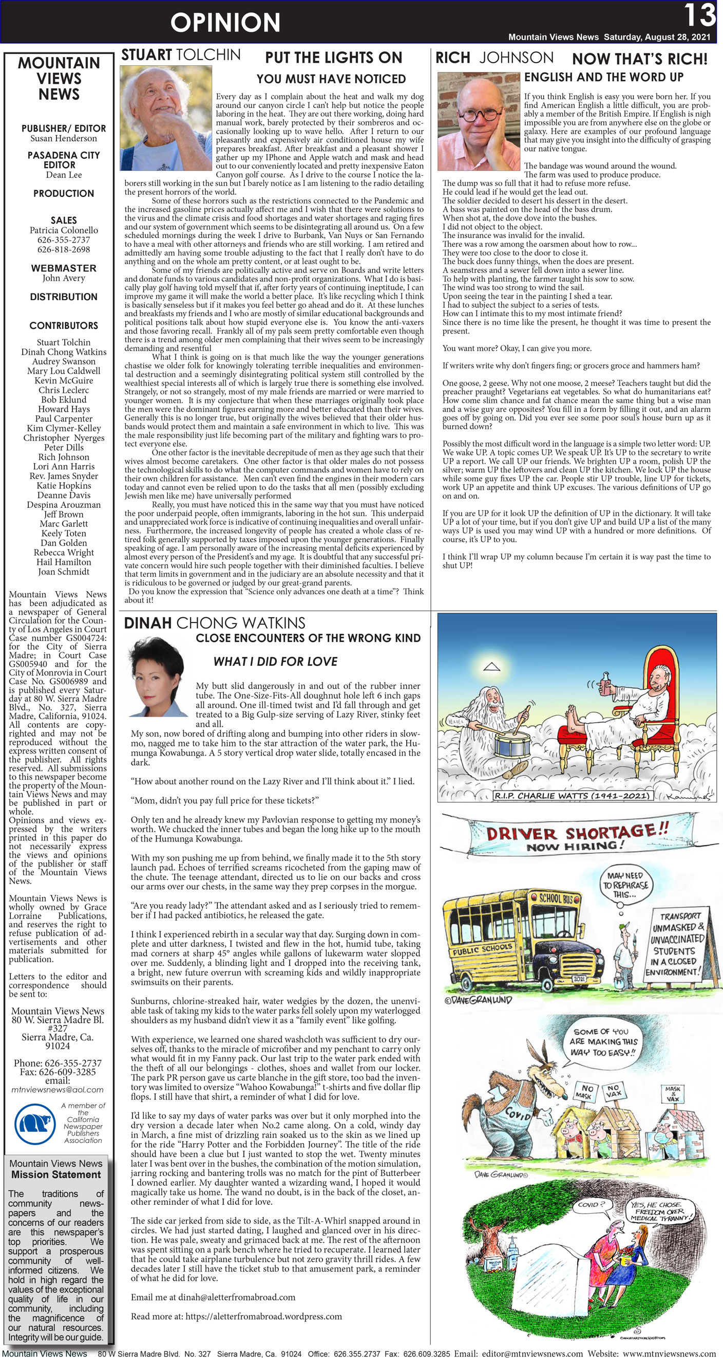 MVNews this week:  Page 13